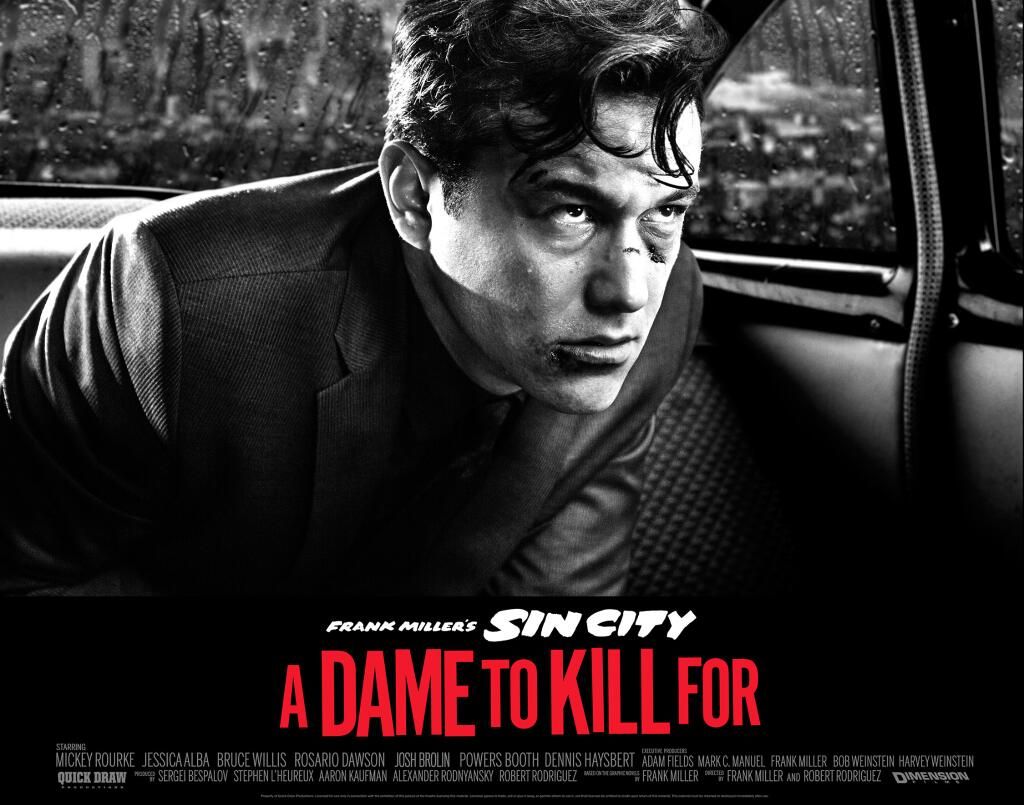 Joseph Gordon-Levitt in Sin City: A Dame To Kill For