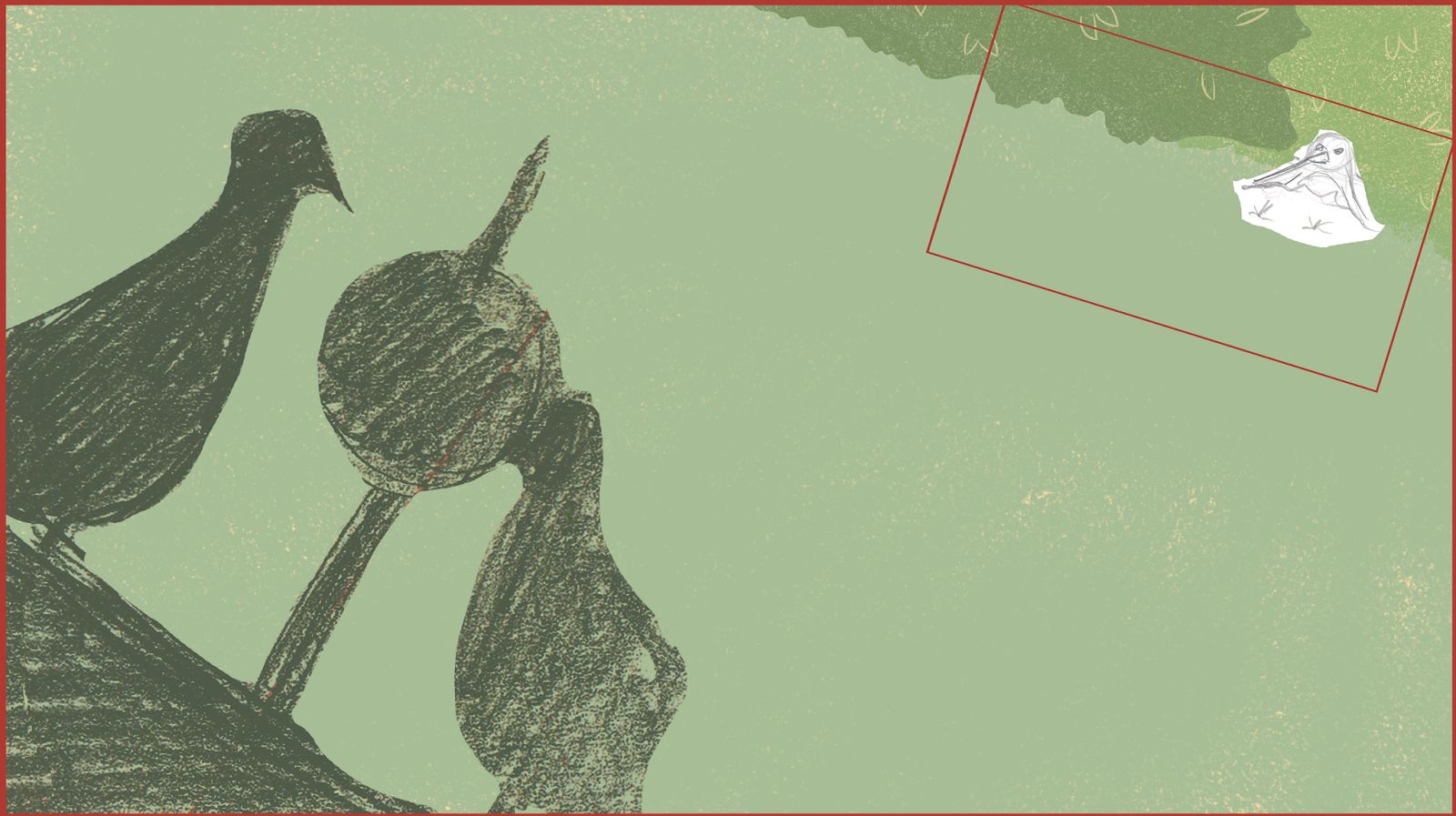 Still from The Robin's animatic  