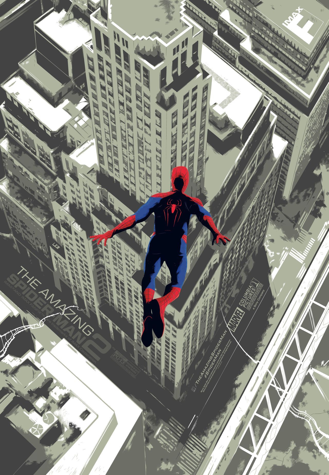 IMAX Poster for The Amazing Spider-Man 2