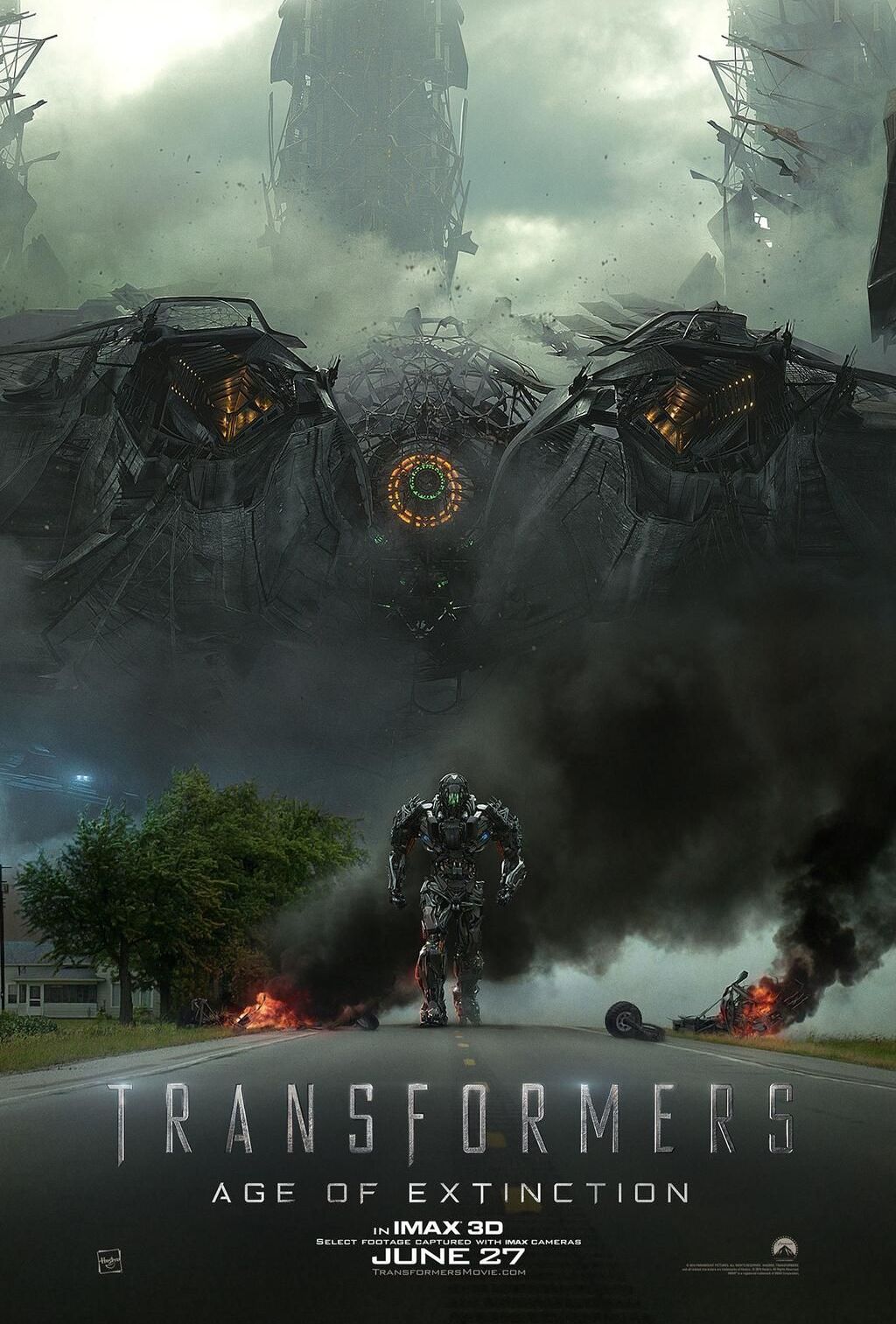 IMAX poster for Transformers: Age of Extinction