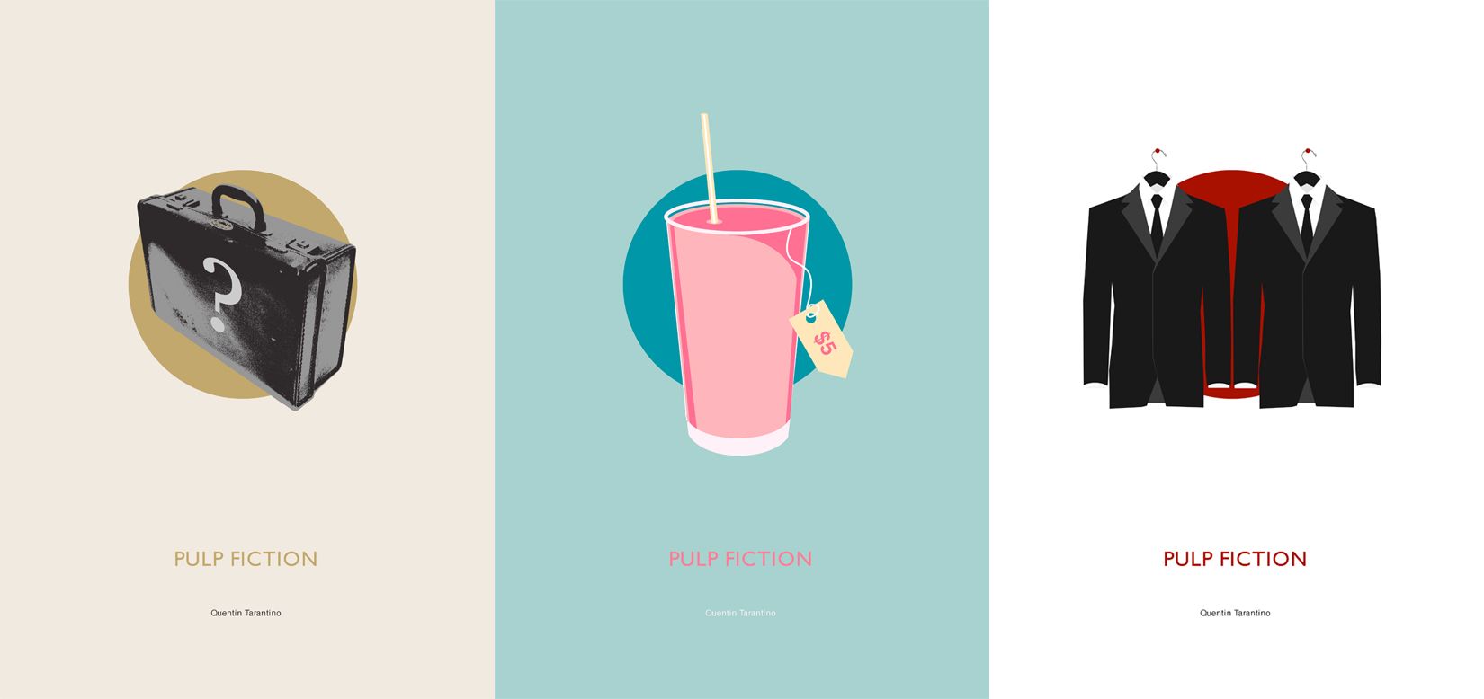 Pulp Fiction Minimal Movie Poster #3