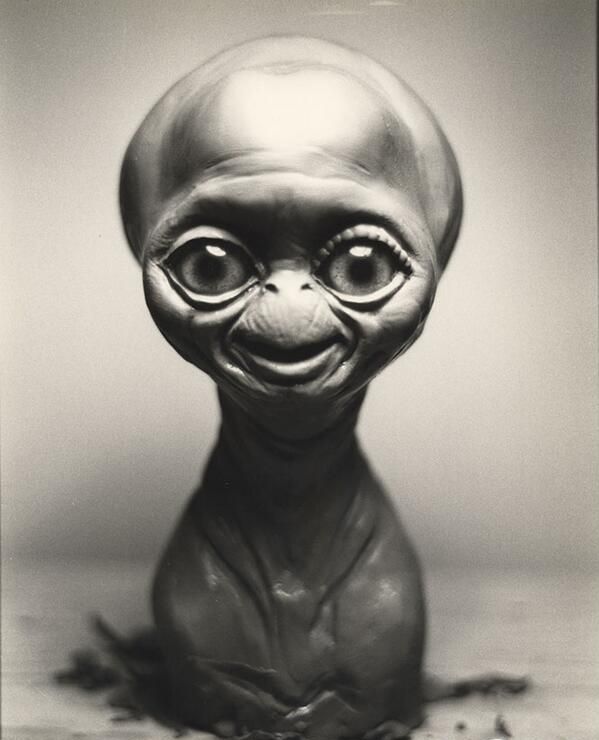 Concept art for a young night sky alien