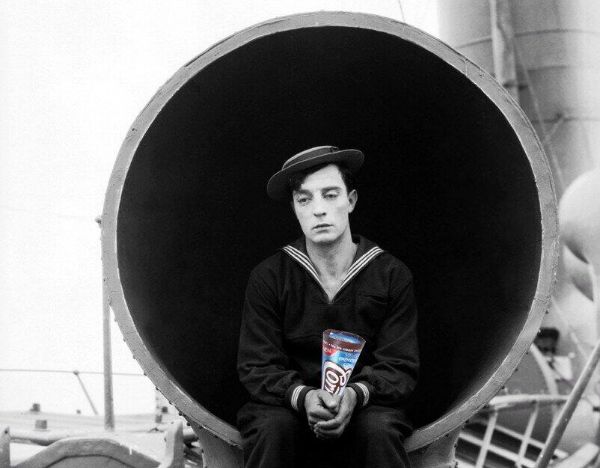 Edgar Wright tweets (then deletes) photo of Buster Keaton