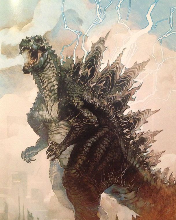 Alternative Godzilla Concept Design #1