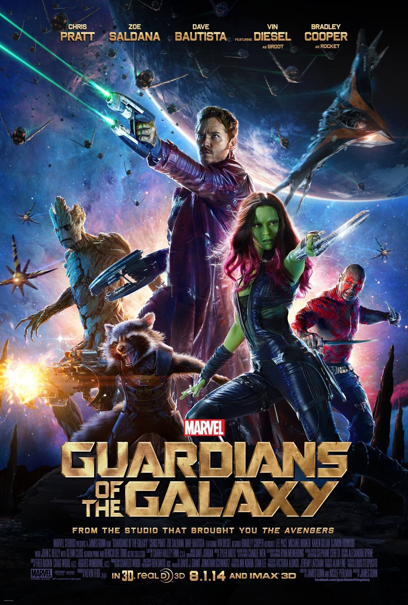 New Poster for Guardians of the Galaxy 