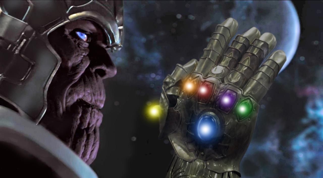 Thanos in the 'Guardians of the Galaxy'