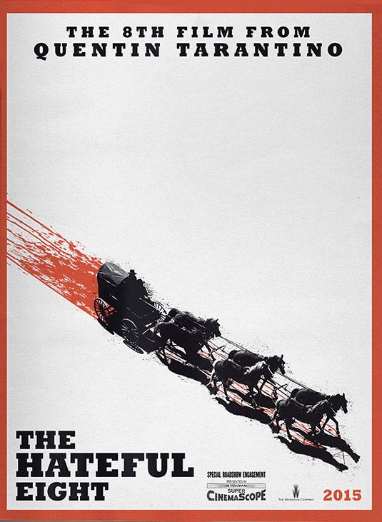 Official The Hateful Eight Poster Confirms 2015 Release