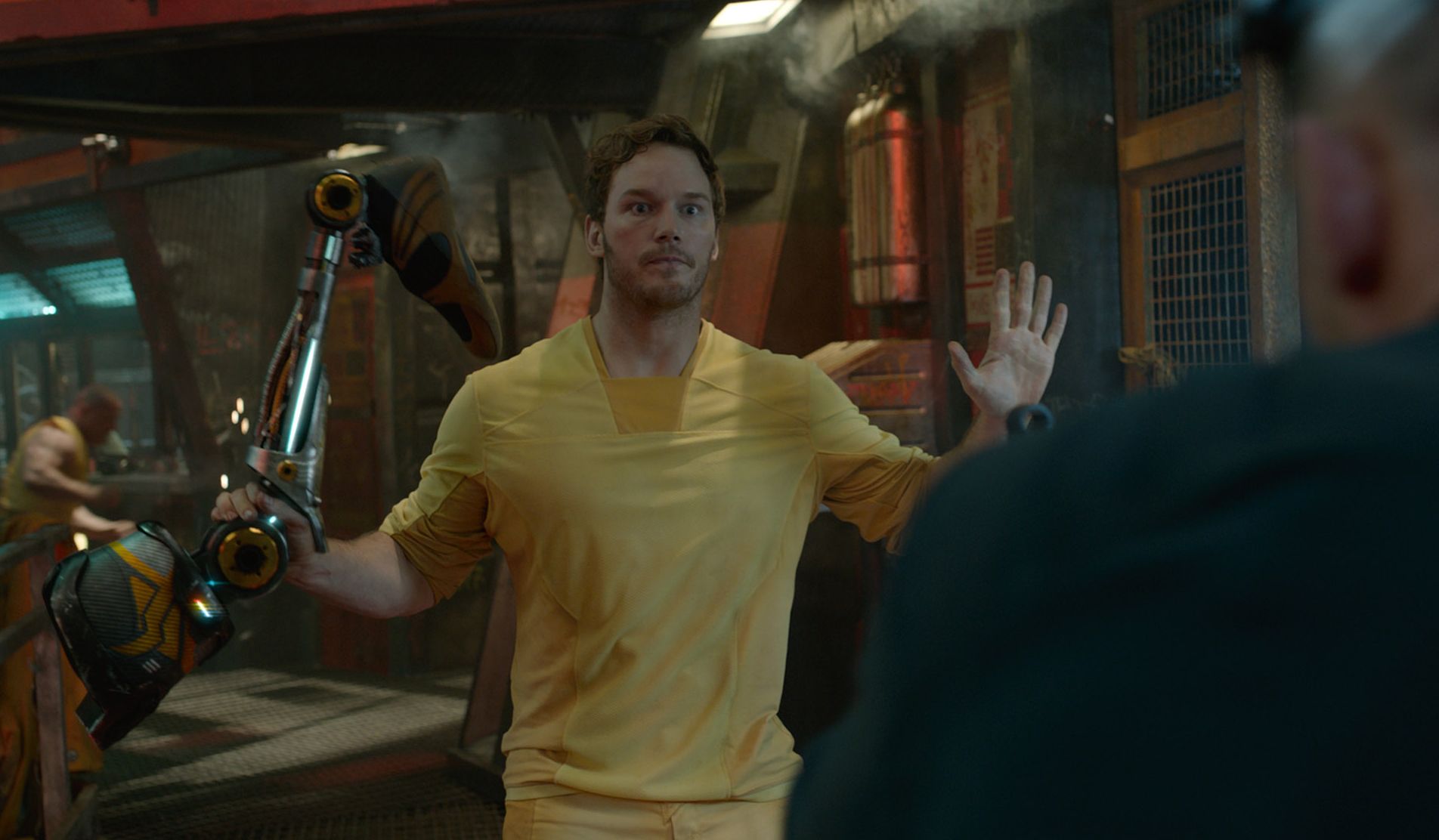 Hands up Peter Quill, Guardians Of The Galaxy
