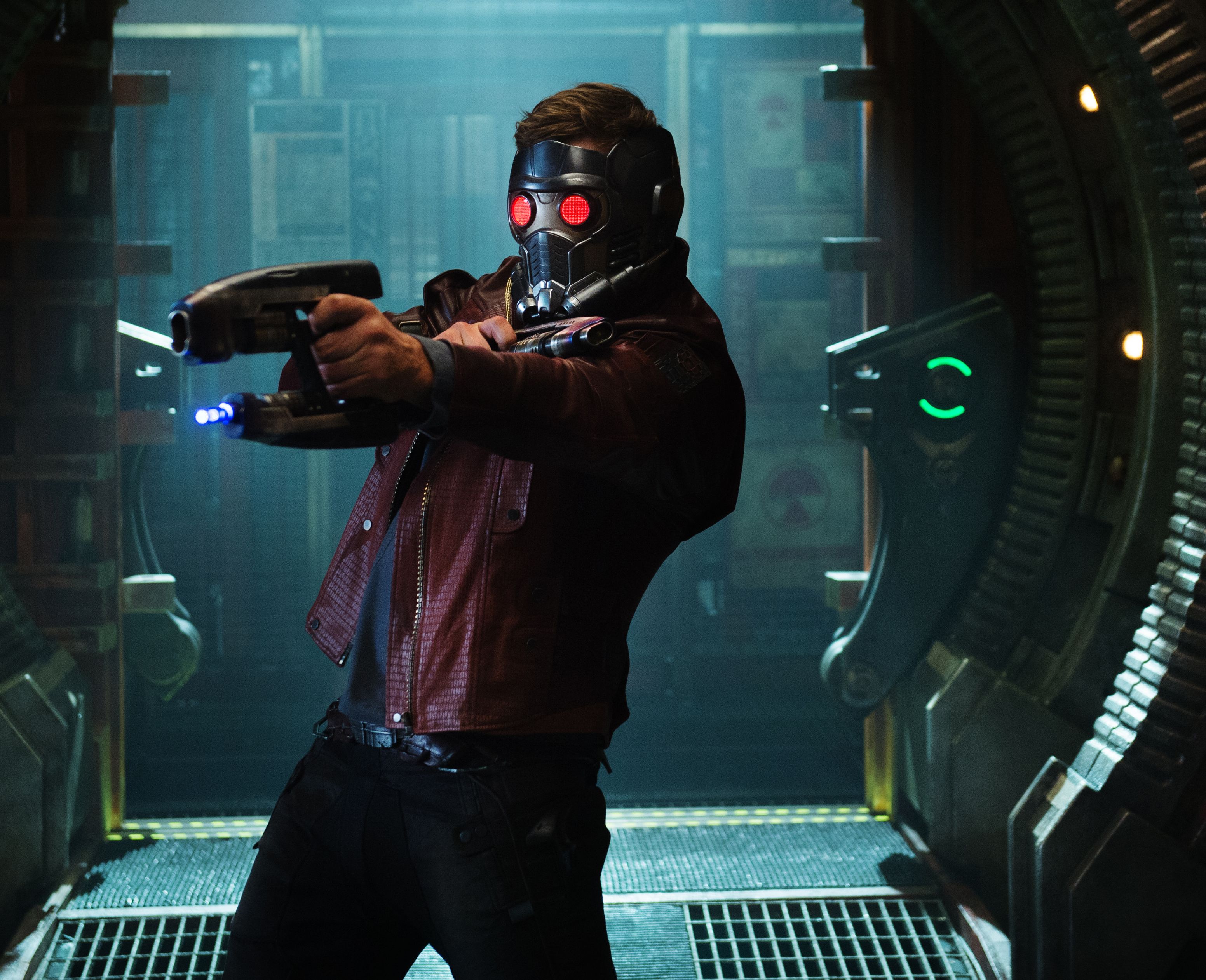 Star-Lord gun, mask