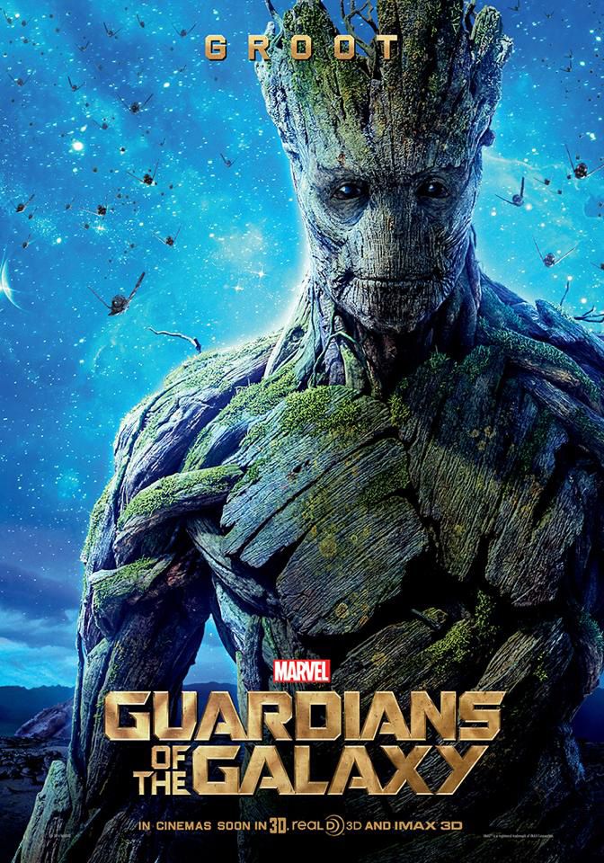 New Guardians of the Galaxy Groot Poster