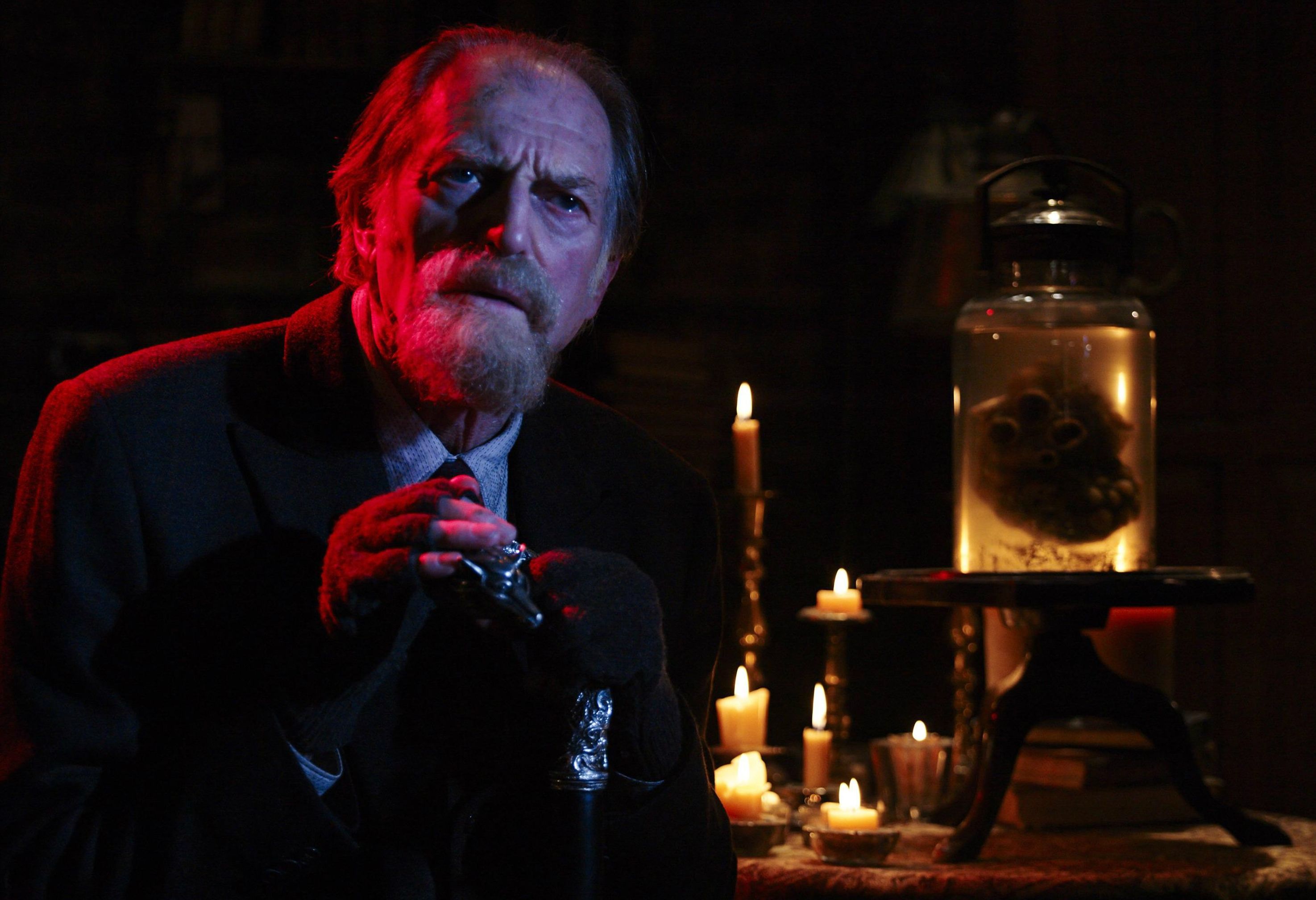 David Bradley as holocaust survivor Abraham Setrakian fighti