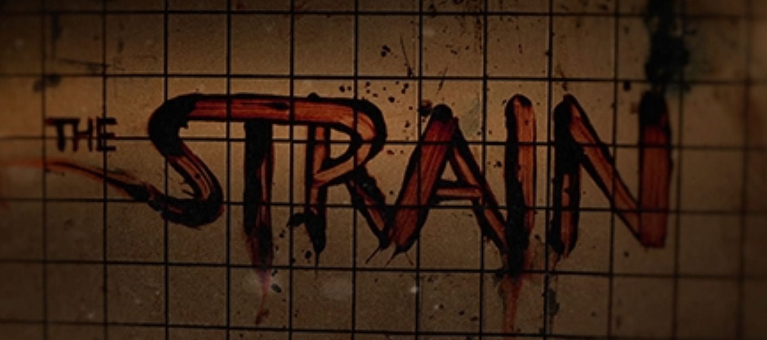 The Strain blood on wall promo
