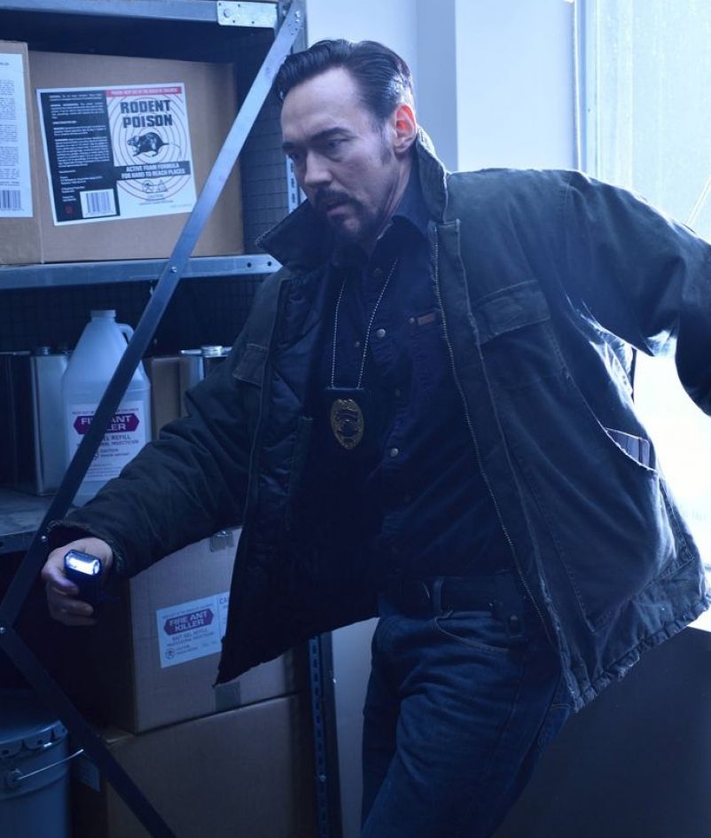 Kevin Durand sees vampire in The Strain