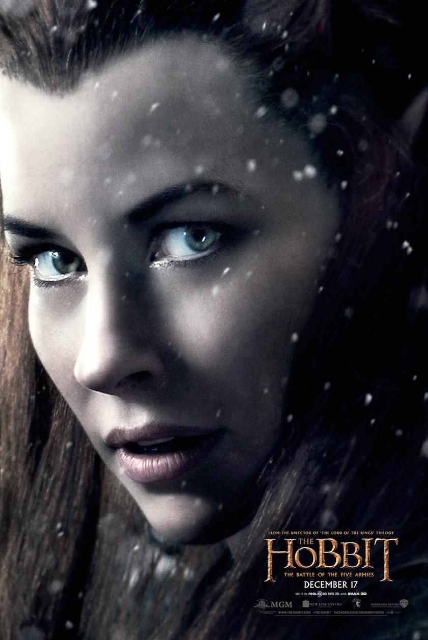 Evangeline Lilly as Tauriel poster
