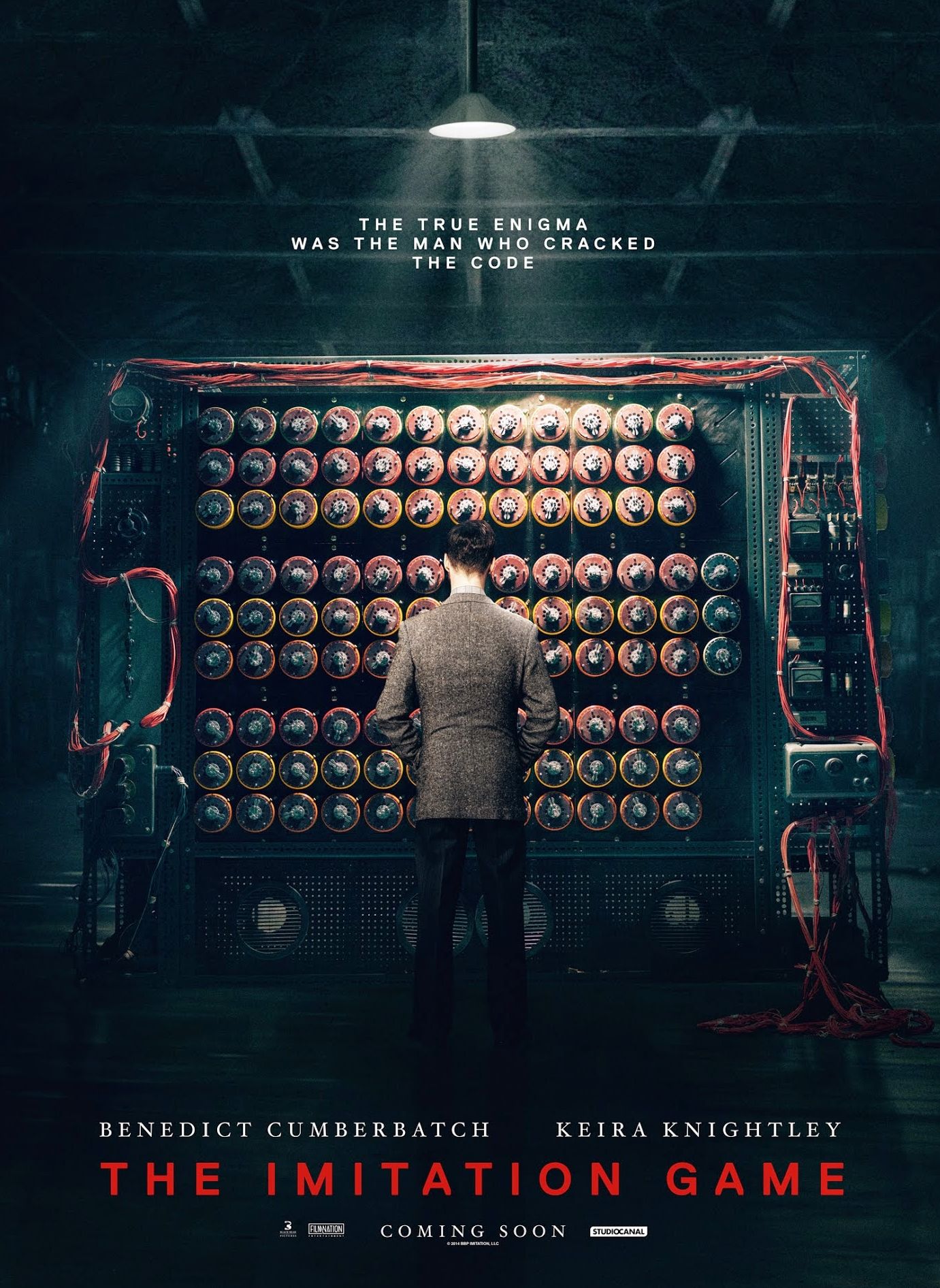 The Imitation Game poster: The True Enigma Was The Man Who C