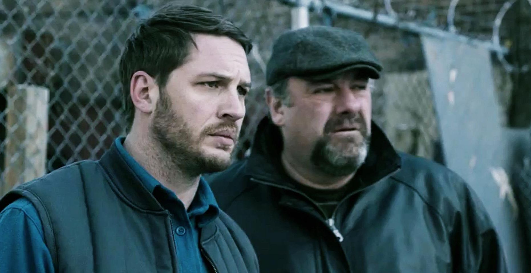 Tom Hardy and James Gandolfini