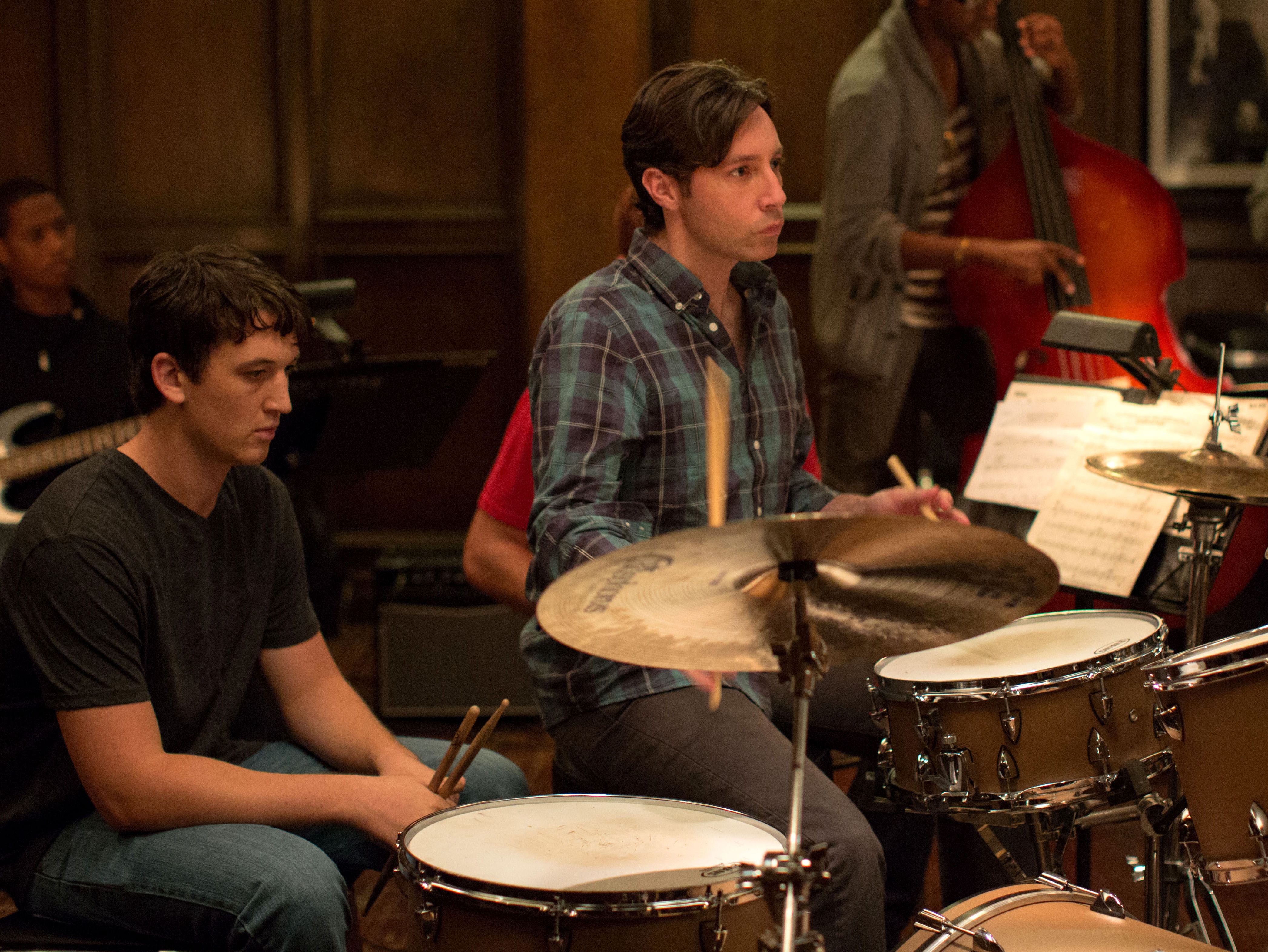 Nate Lang as first drummer in Whiplash