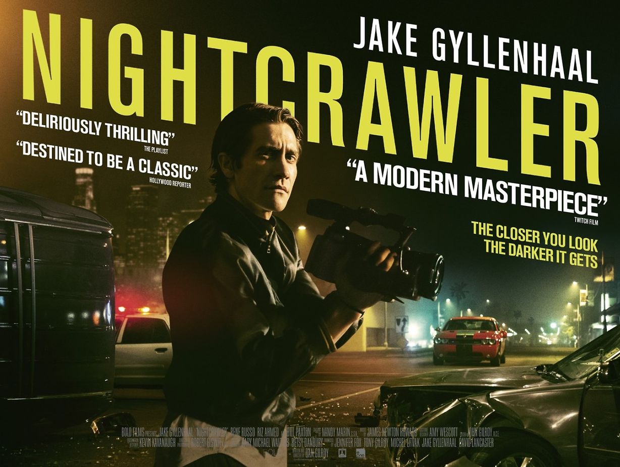 Nightcrawler &quot;A Modern Masterpiece&quot; promo poster