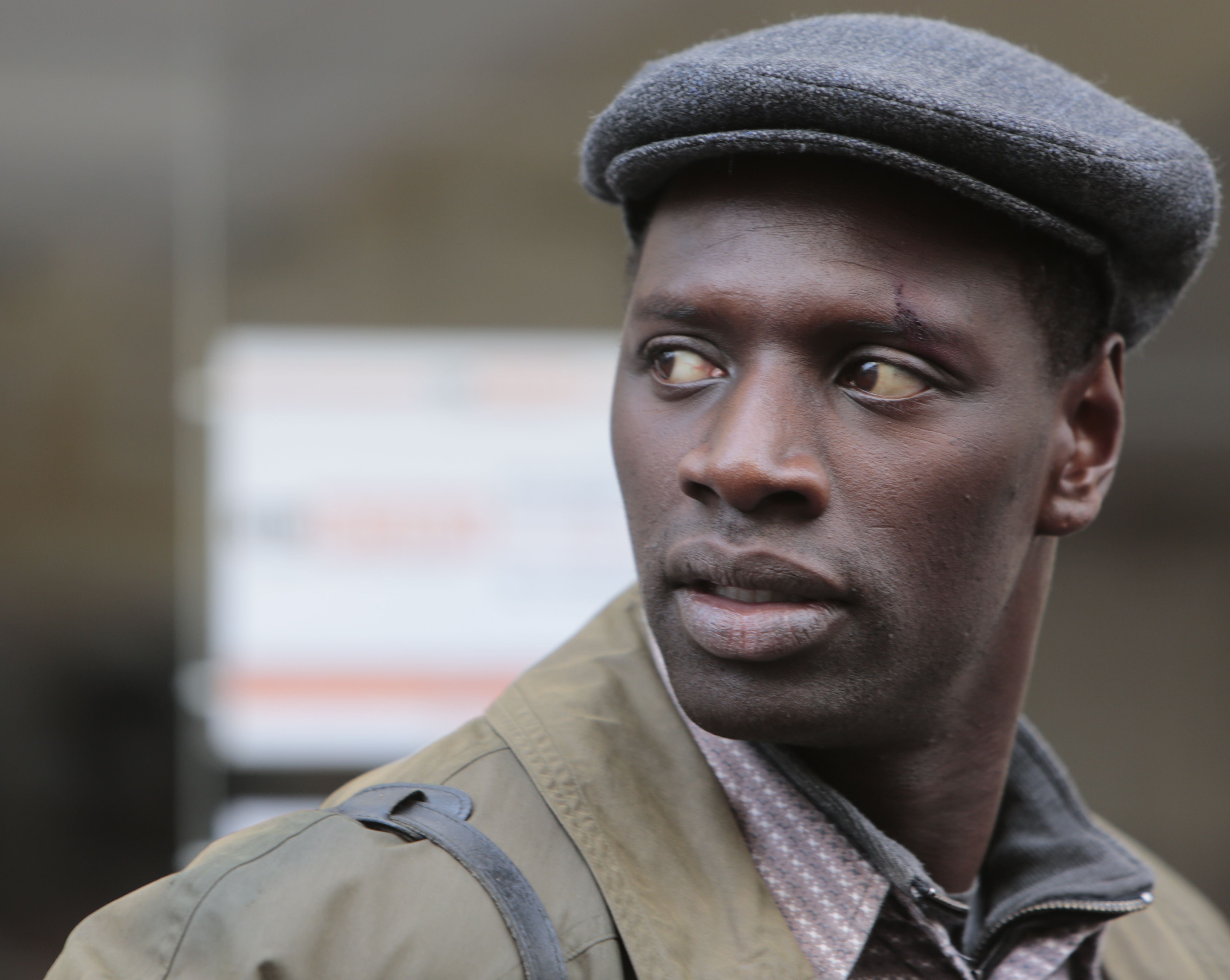 Omar Sy in the French film Samba