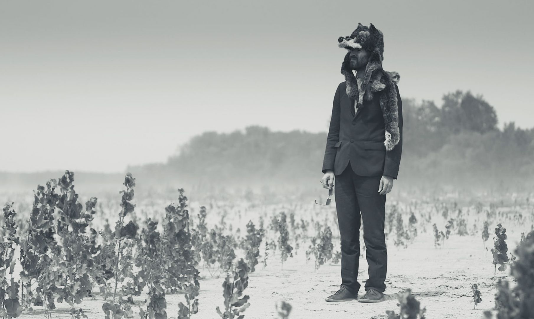 Gruff Rhys black-and-white American Interior