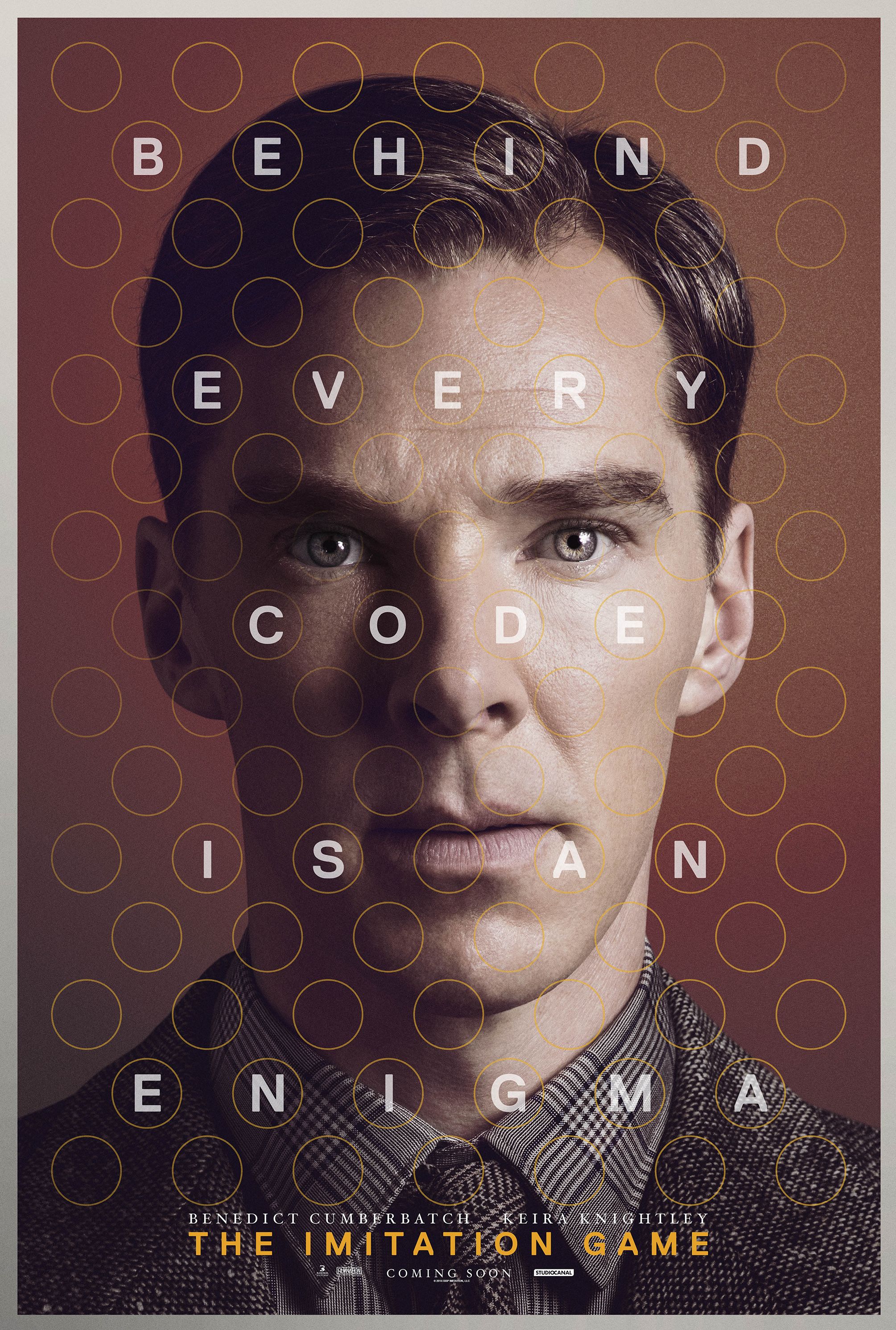 The Imitation Game poster: Behind Every Code Is An Enigma