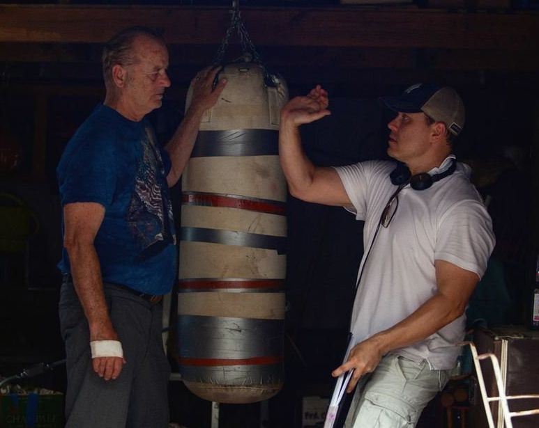 More Bill Murray and director Theodore Melfi behind the scen