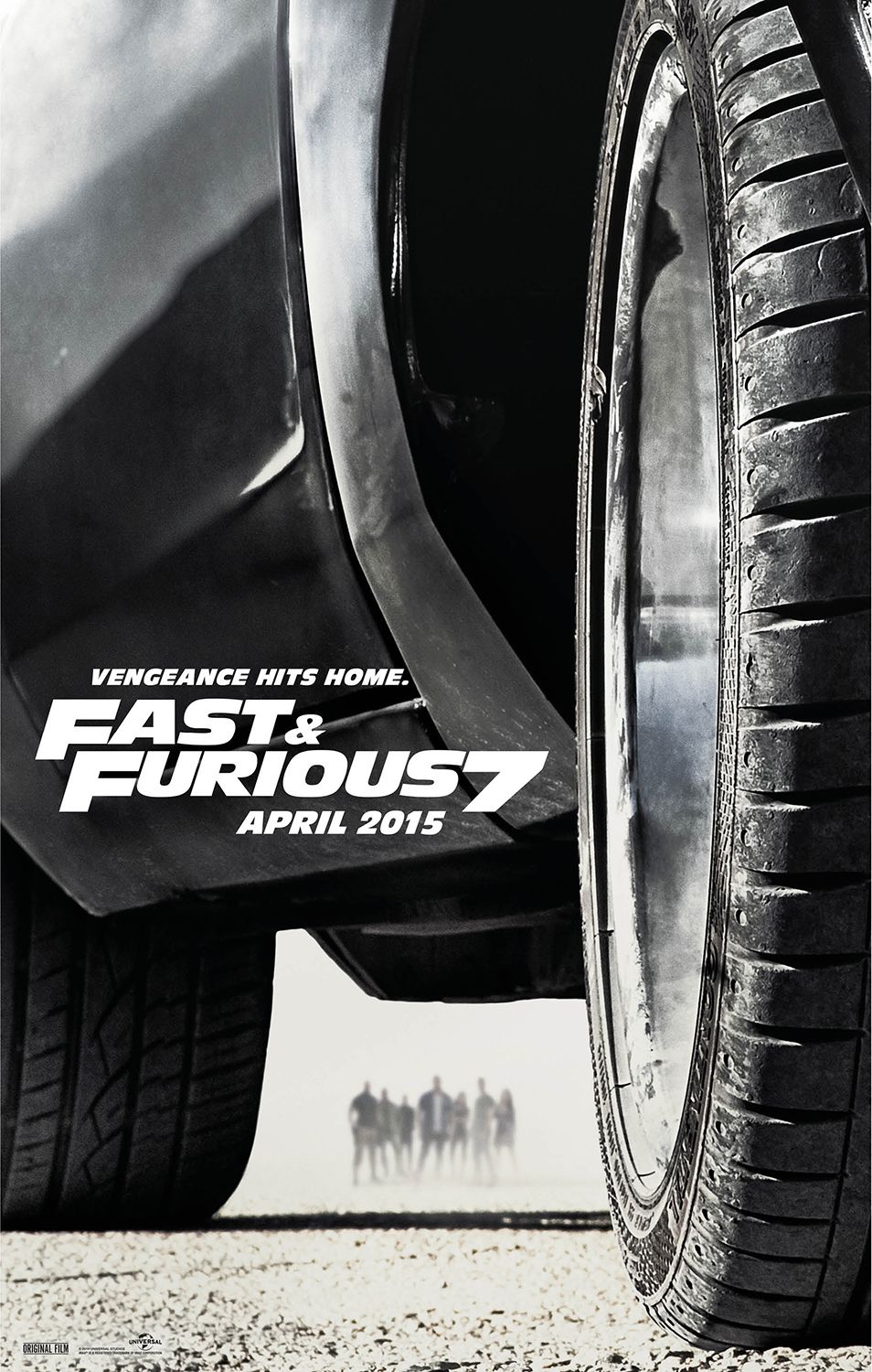 Vengeance Hits Home in New Poster for 'Fast & Furious 7'