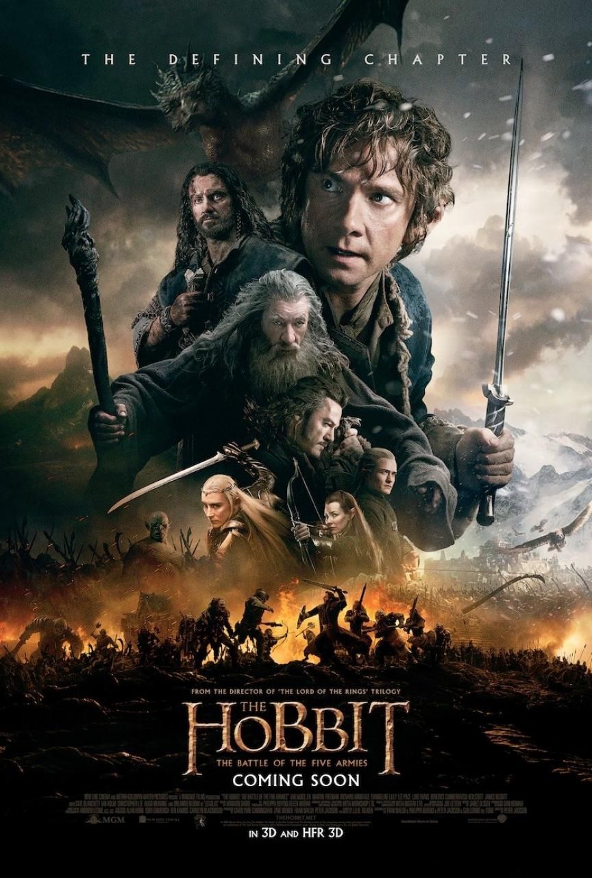 International Poster for The Hobbit: The Battle of Five Armi