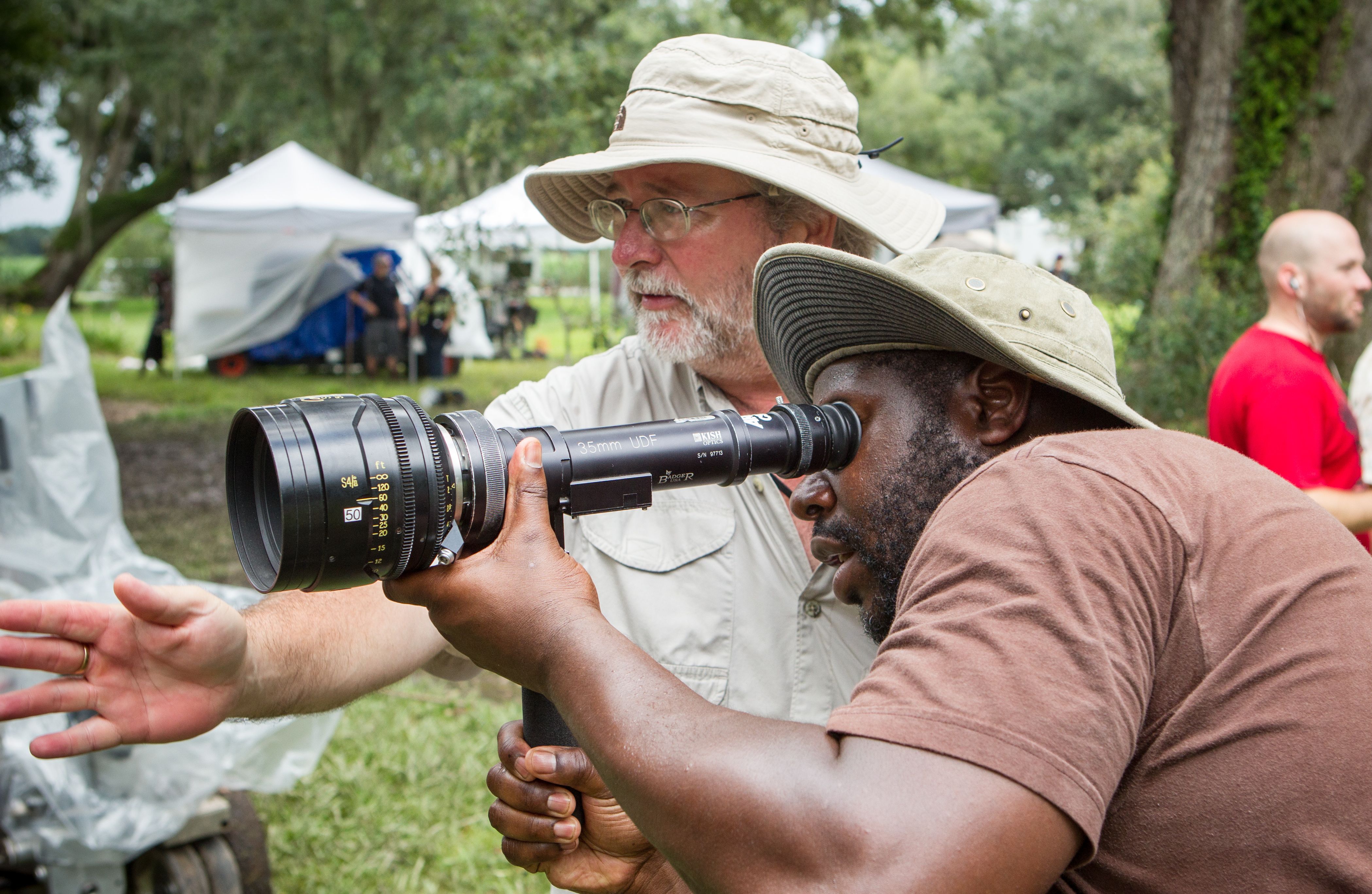 Steve McQueen working on 12 Years A Slave