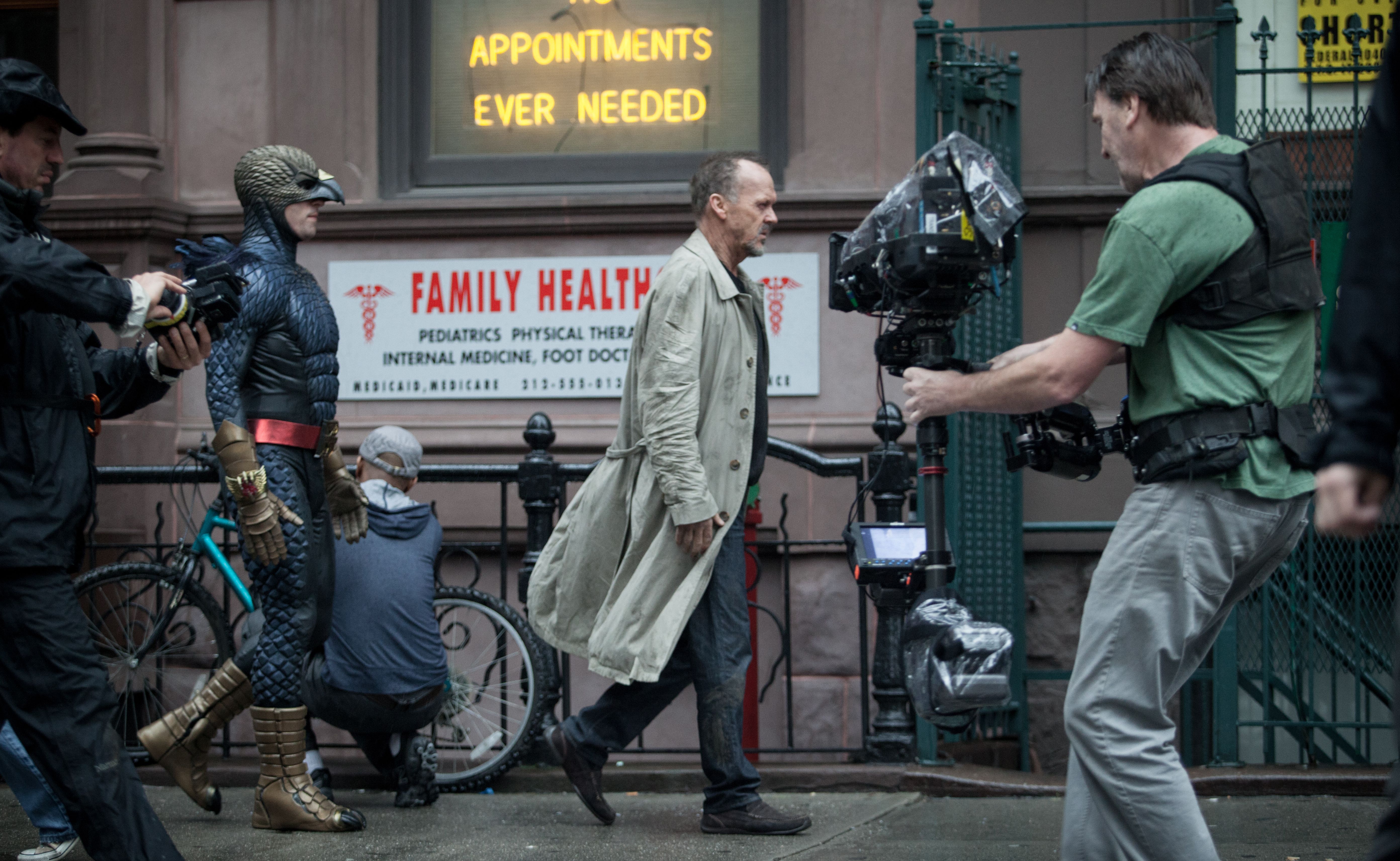 Behind the scenes of Birdman