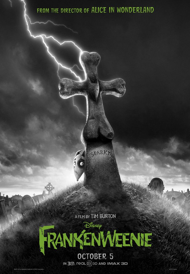 Tim Burton&#039;s Frankenweenie poster