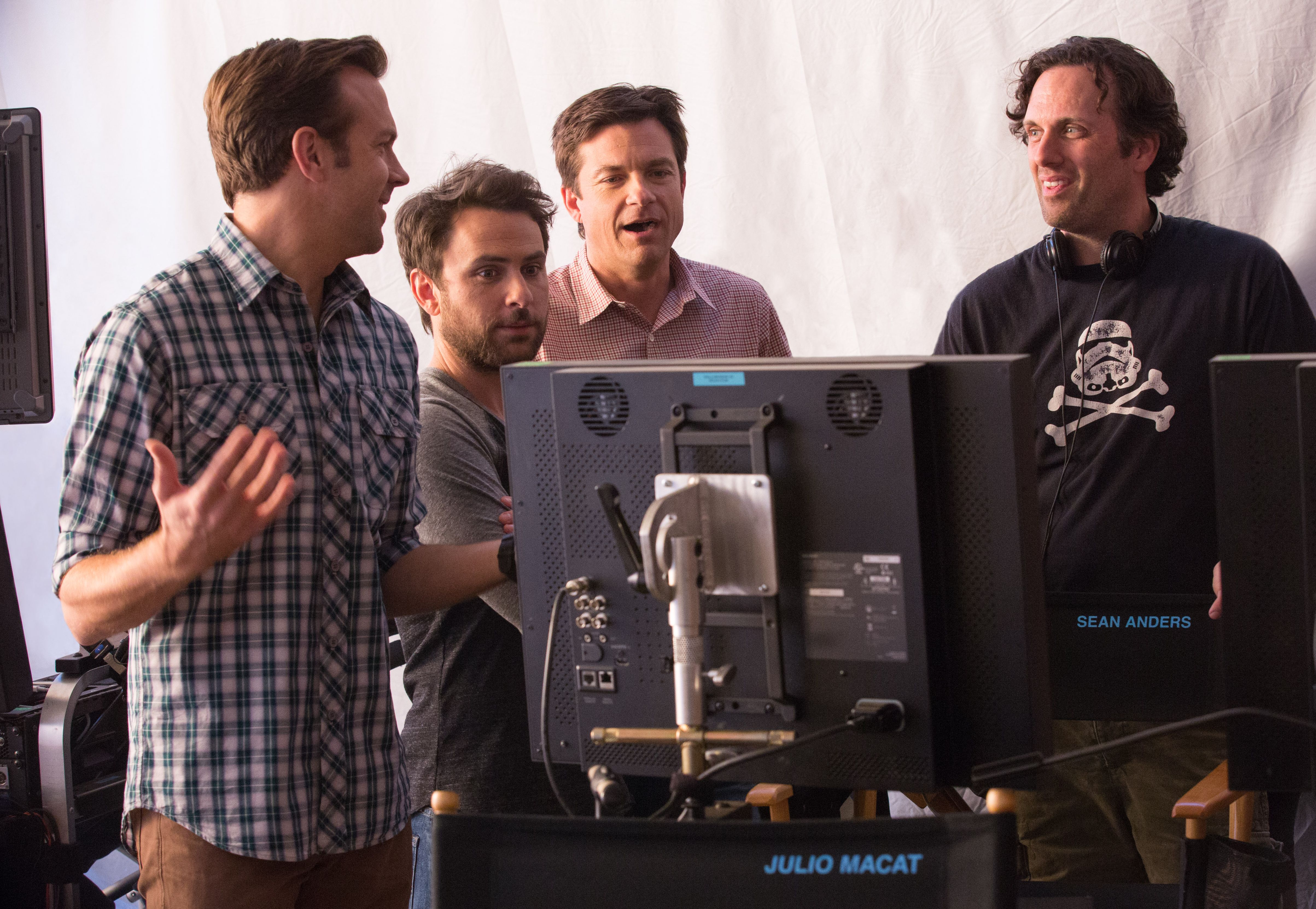 Director Sean Anders and the cast of Horrible Bosses 2