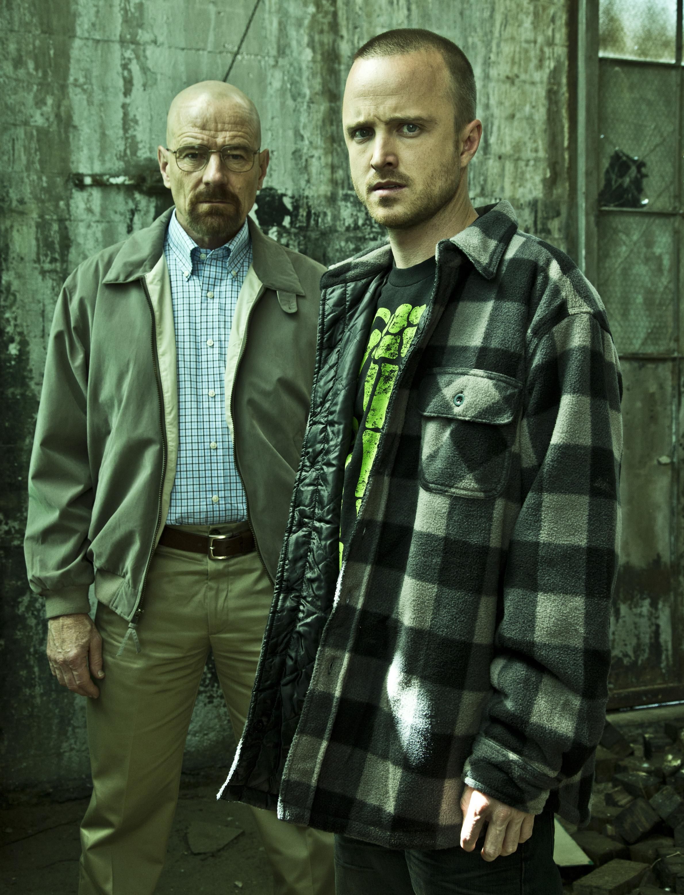 Pinkman and White in Breaking Bad