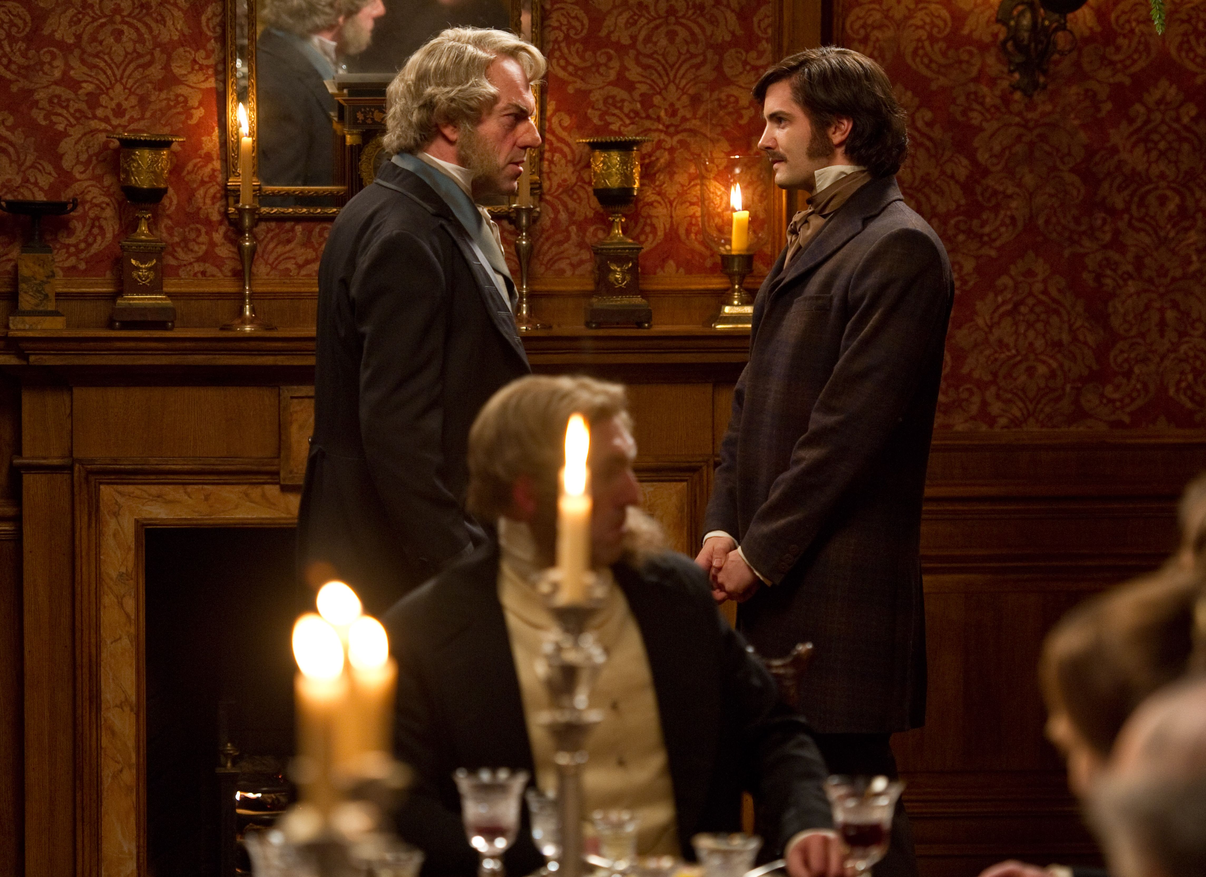 Hugo Weaving and Jim Sturgess in Cloud Atlas