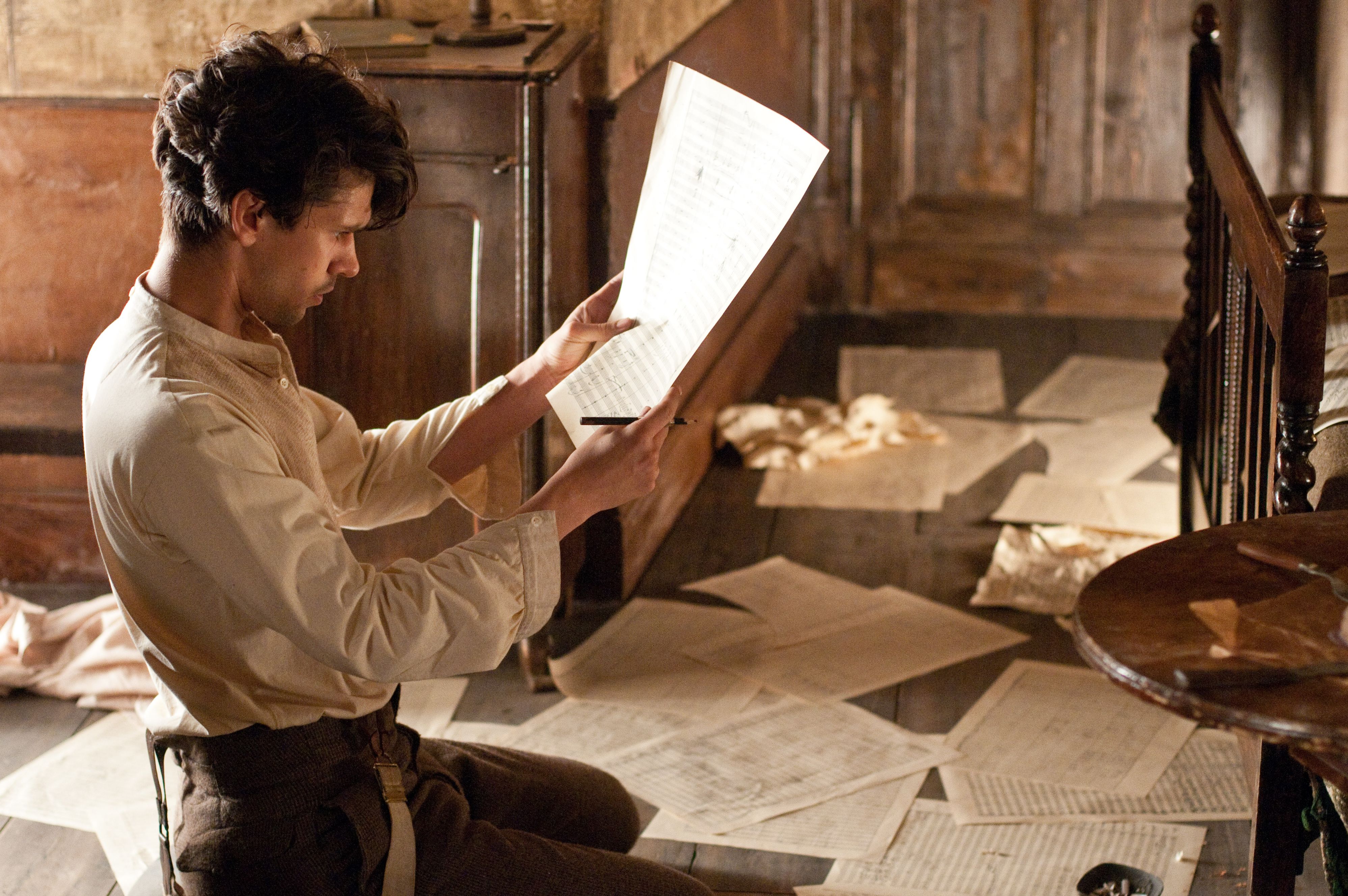 Ben Whishaw as Robert Frobisher in Cloud Atlas