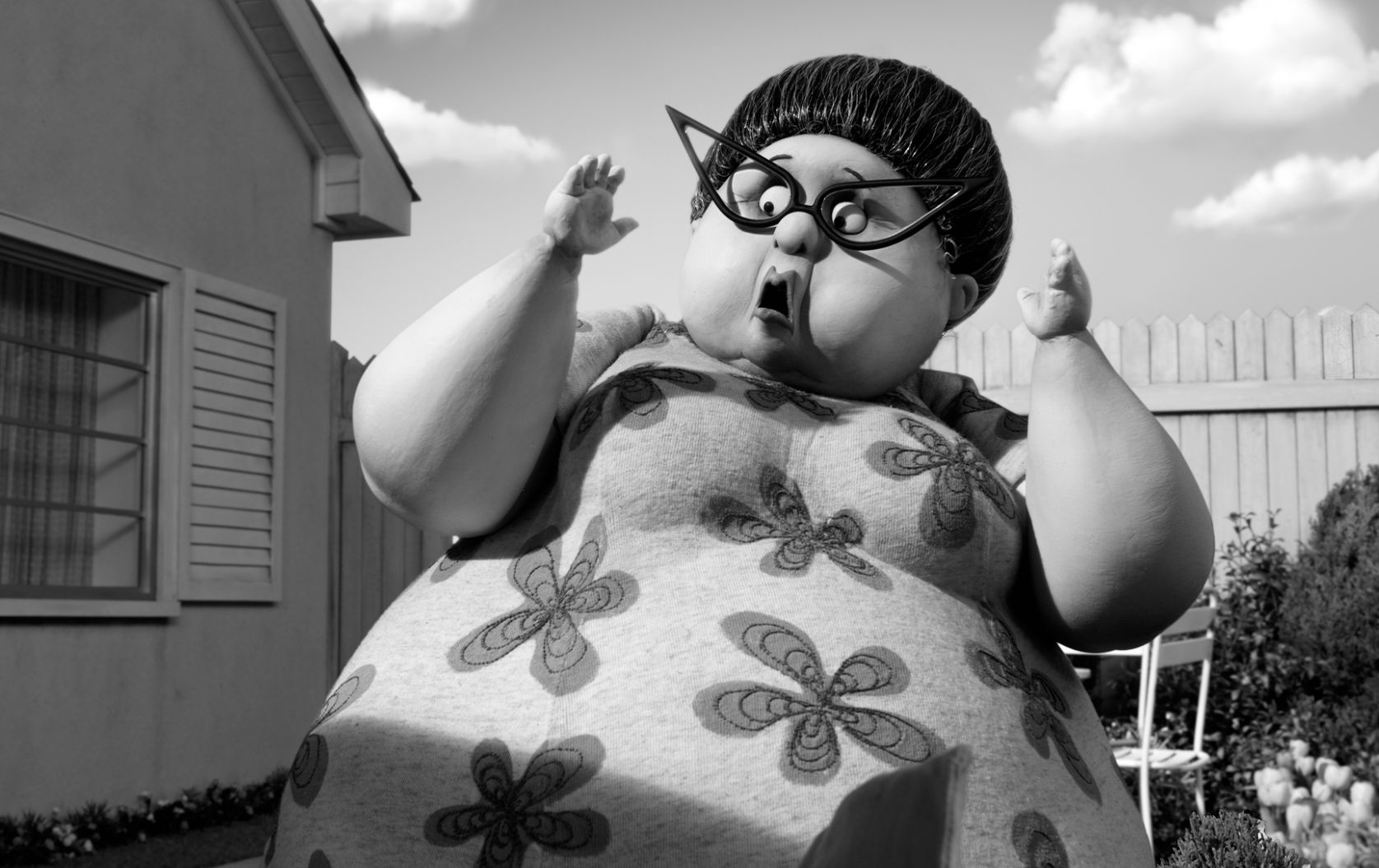 Big woman in Frankenweenie