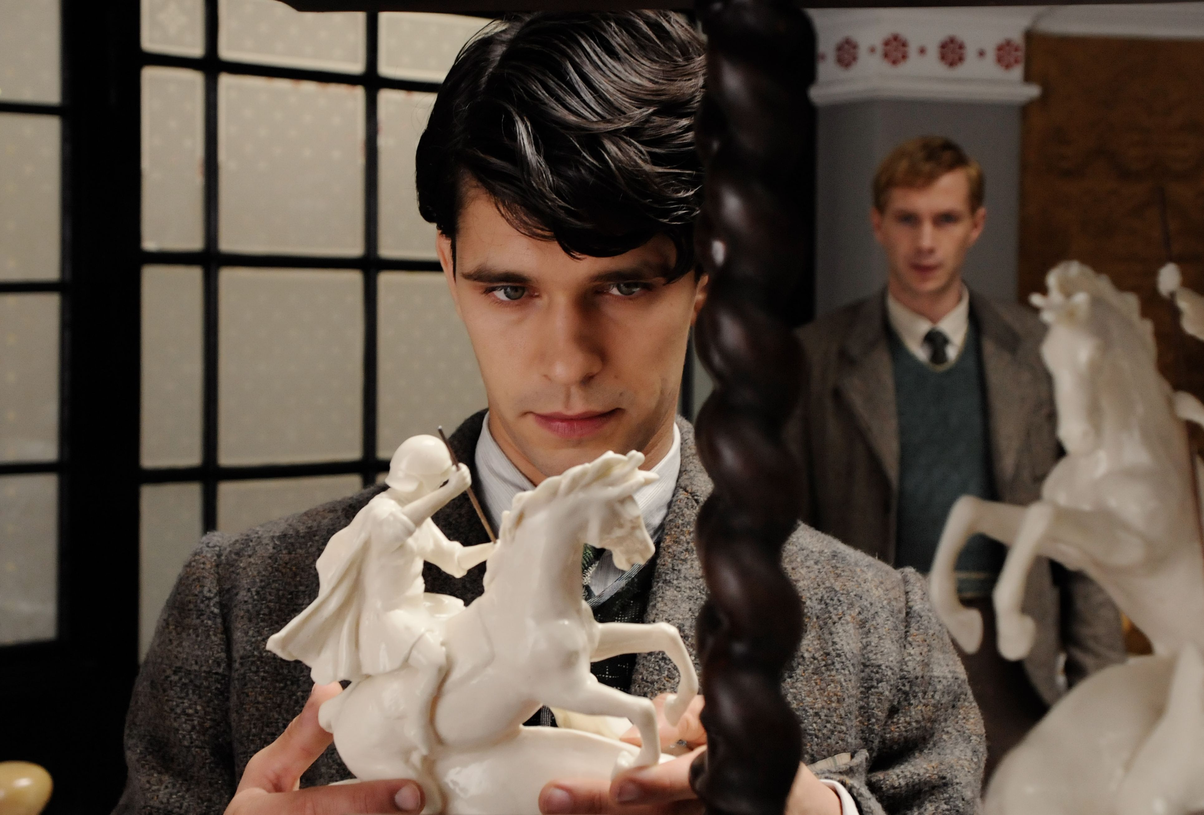 Ben Whishaw and James D&#039;Arcy in Cloud Atlas