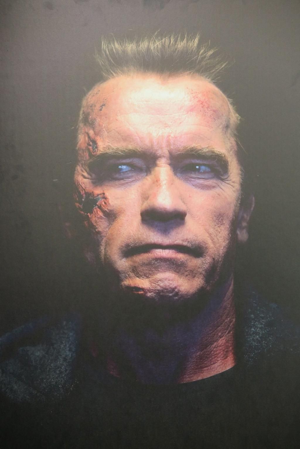 Arnold Schwarzenegger as the Aged T-800 from ‘Terminator: 