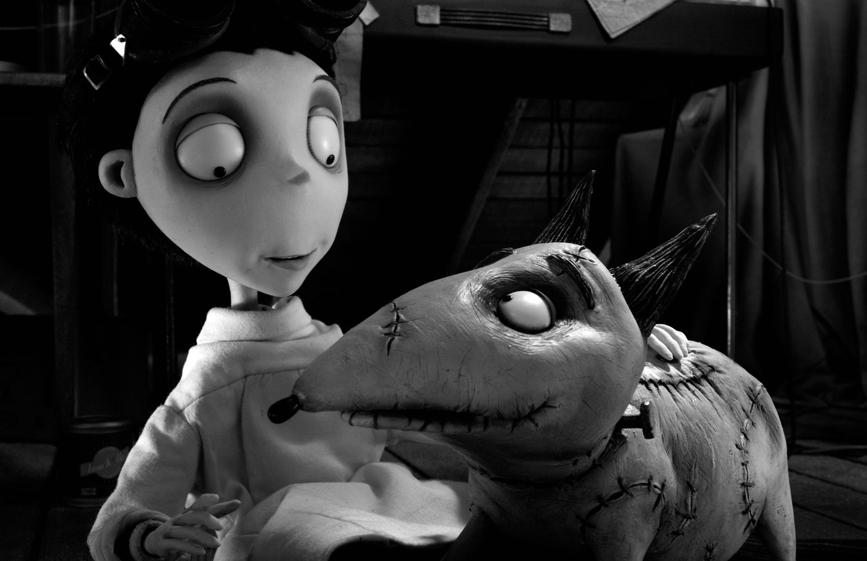 Victor and his dog Sparky - Frankenweenie