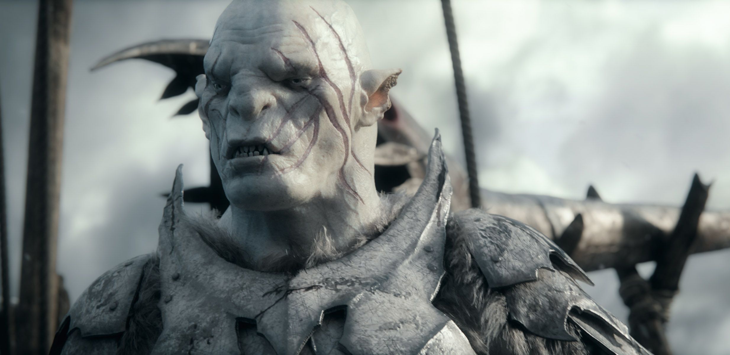 Azog, commander of the Moria orcs - The Battle of the Five A