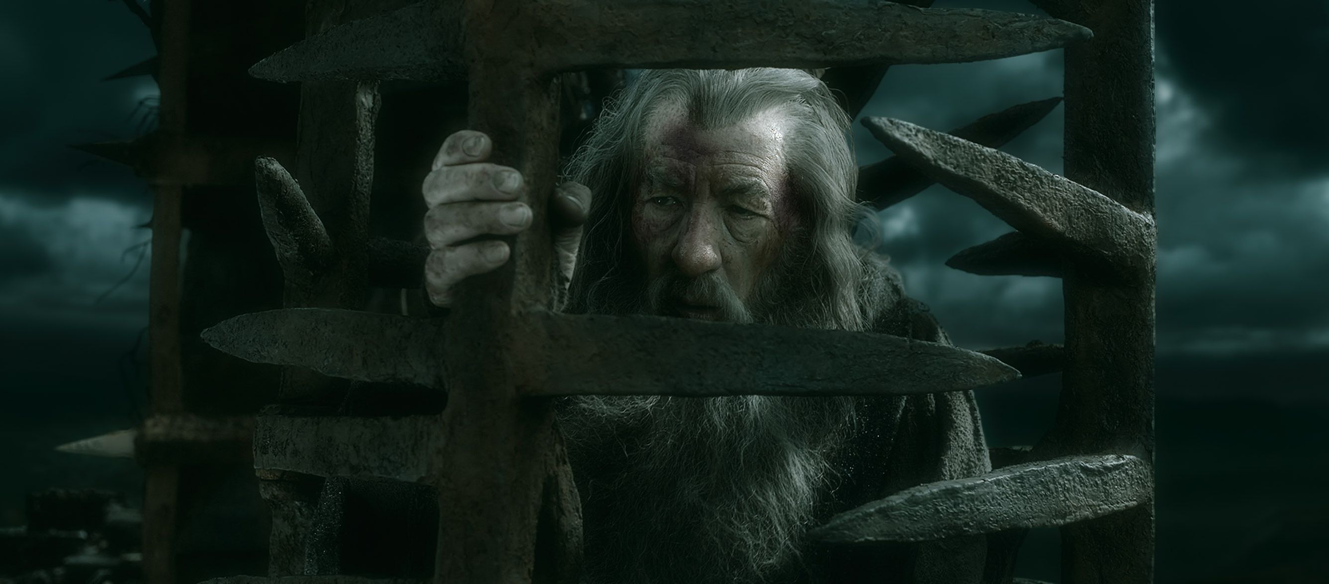 Gandalf imprisoned in The Battle of the Five Armies