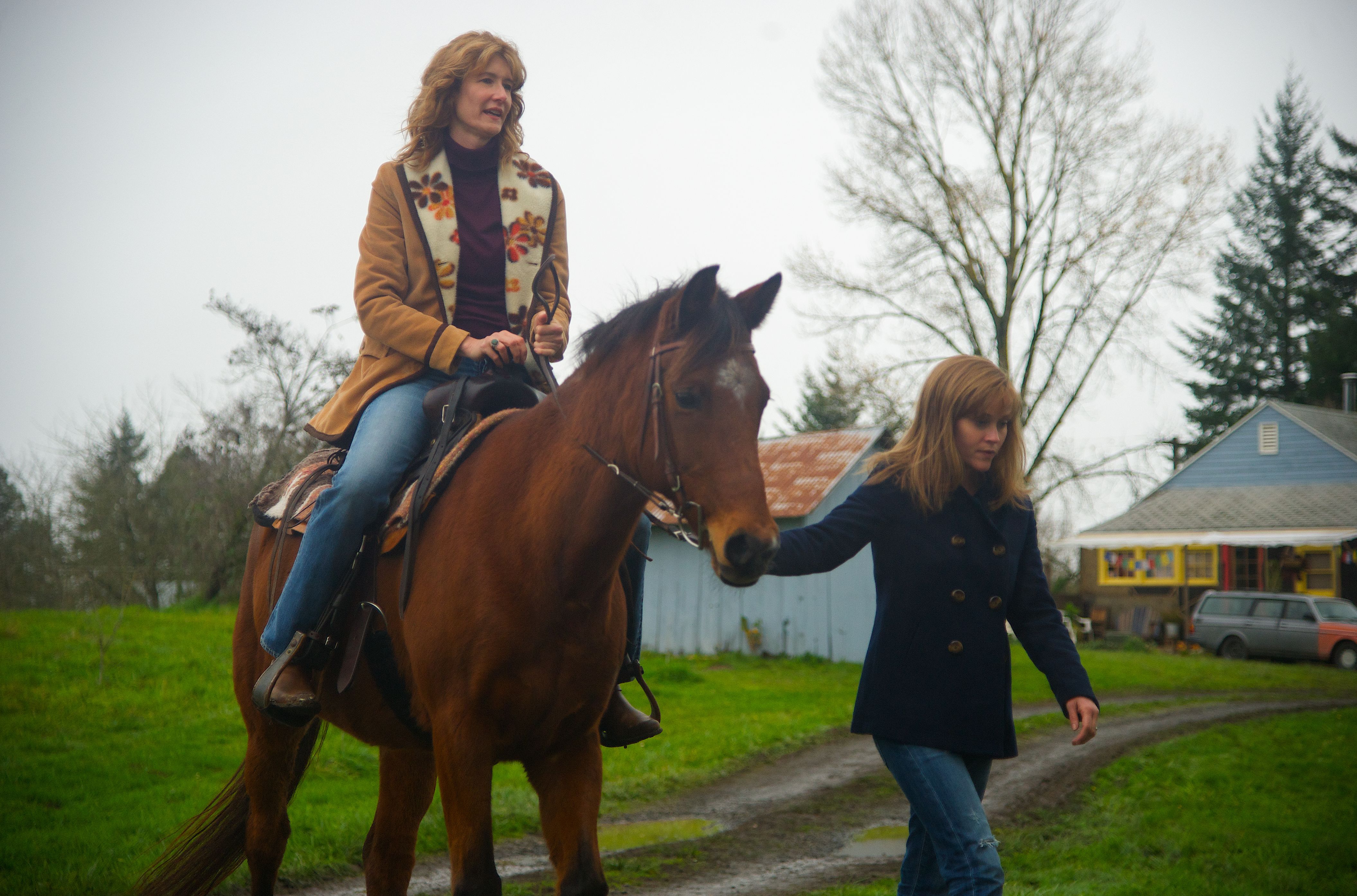 Reese Witherspoon, Laura Dern and a horse - Wild