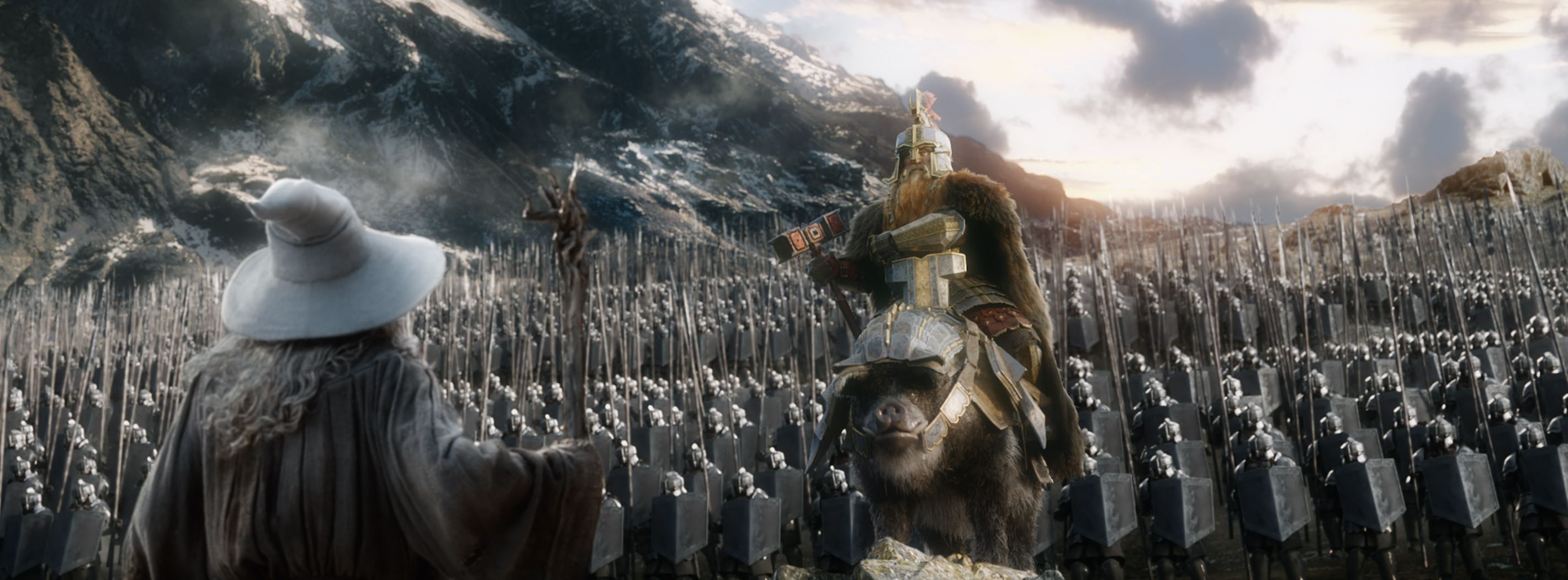 Huge army in The Hobbit: The Battle of the Five Armies