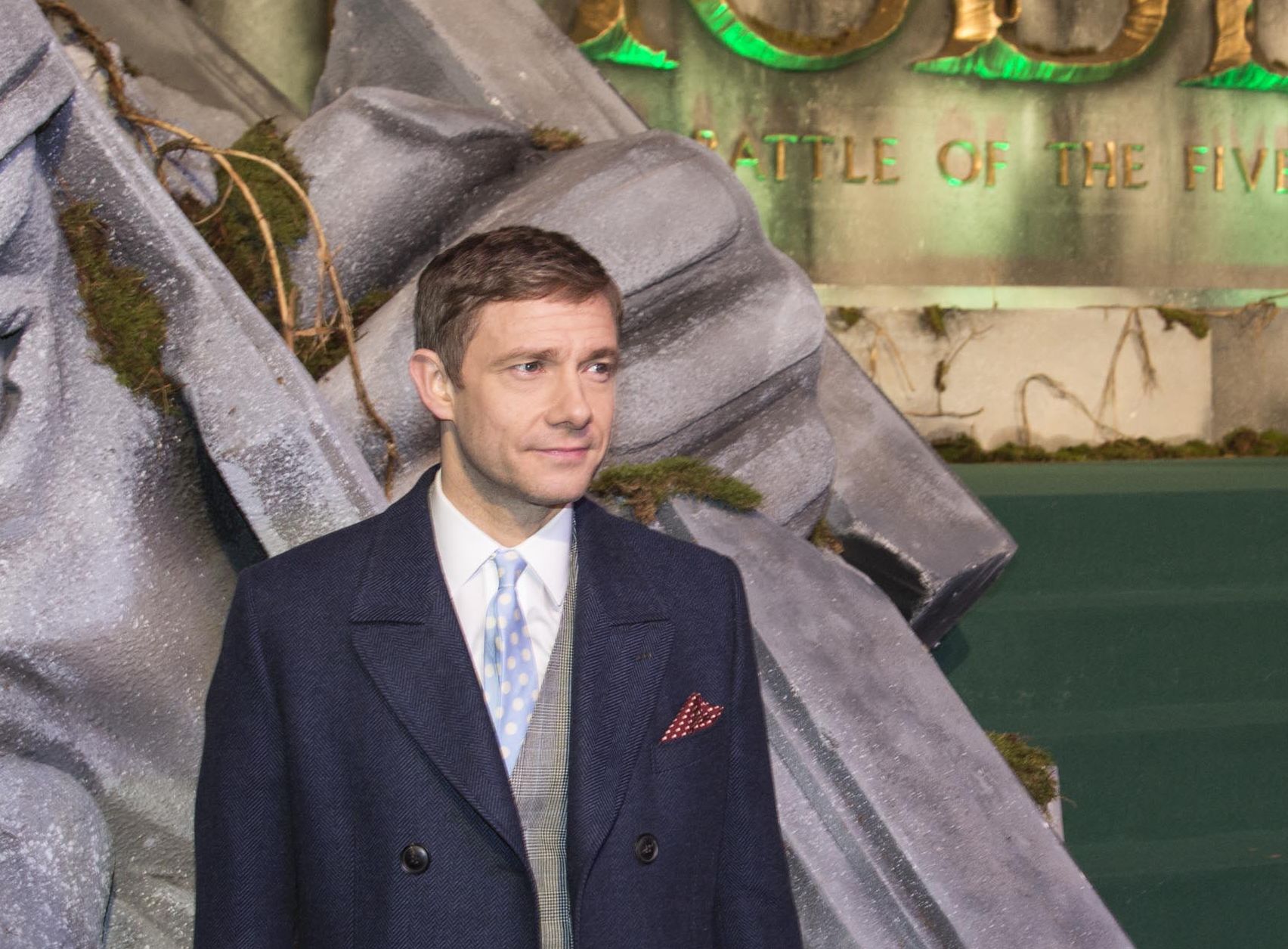 Martin Freeman at The Hobbit: The Battle of the Five Armies