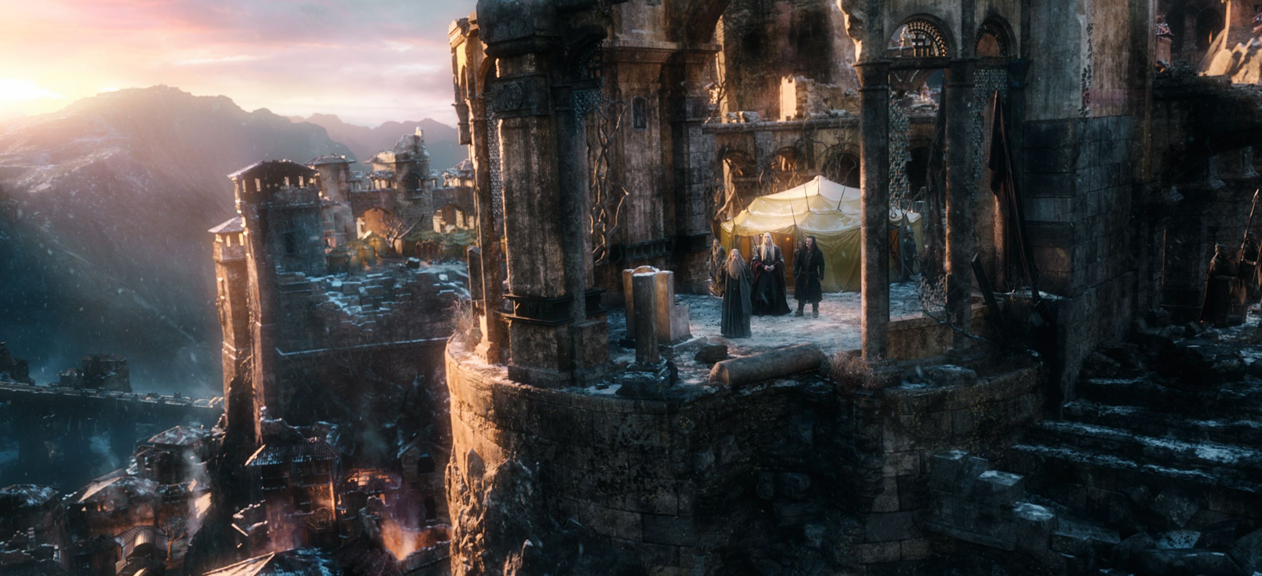 Castle shot - The Battle of the Five Armies