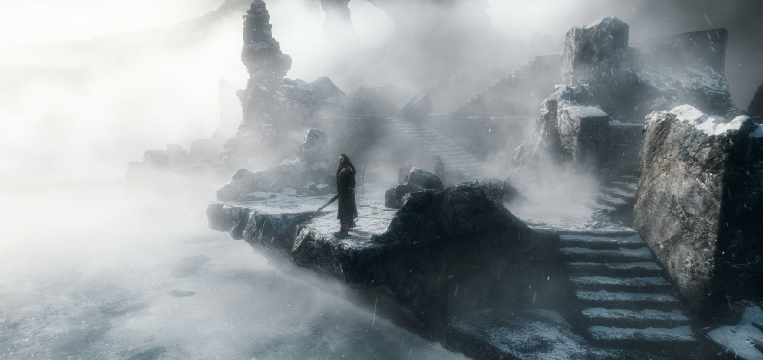 Misty scene in The Battle of the Five Armies