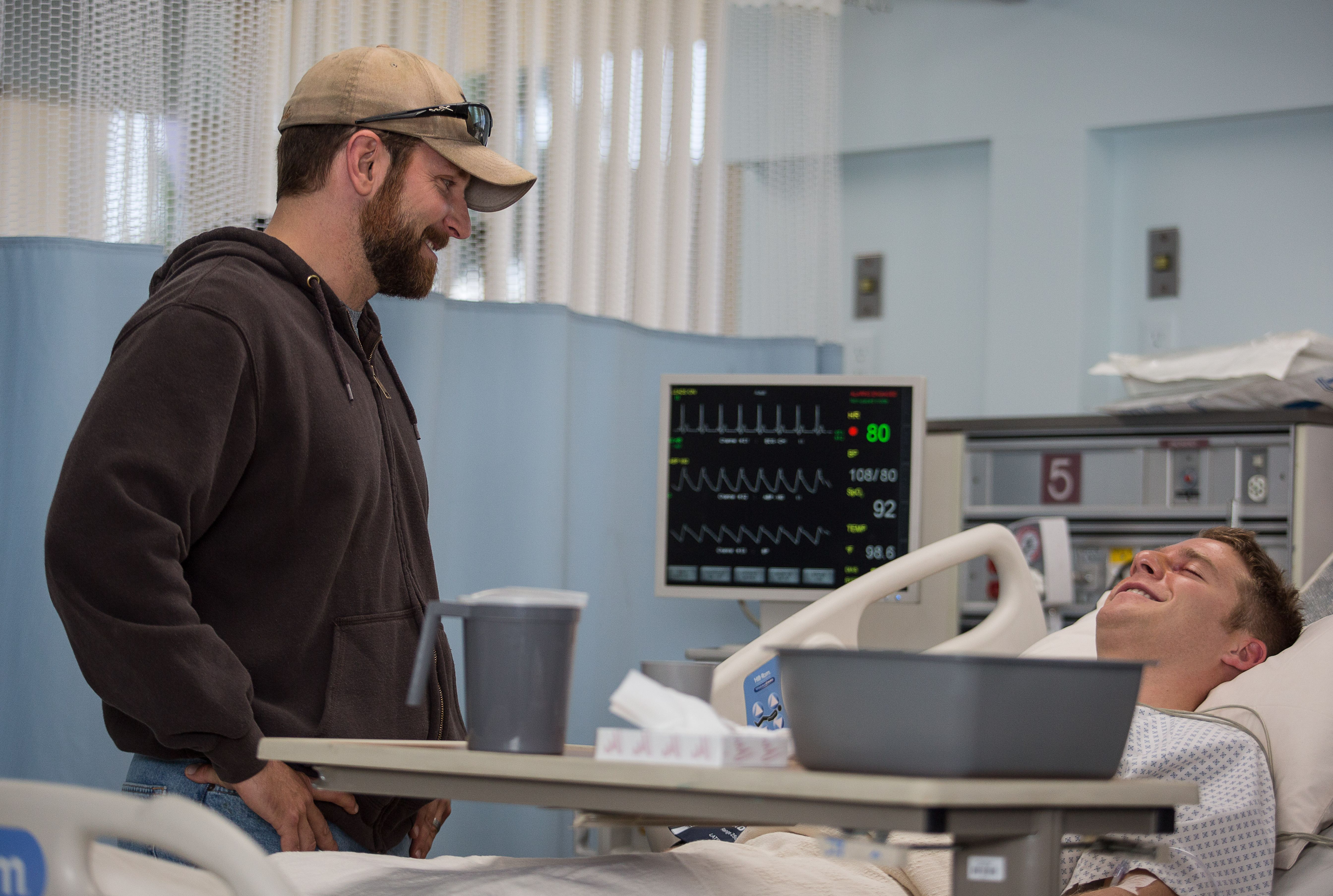 Bradley Cooper visits Jake McDorman in the hospital - Americ