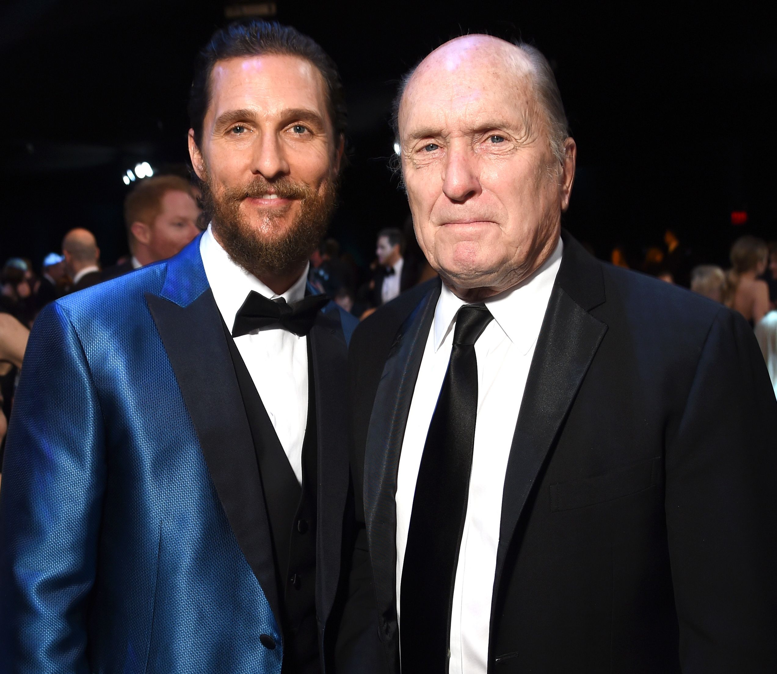 Matthew McConaughey and Robert Duvall at 2015 SAG Awards