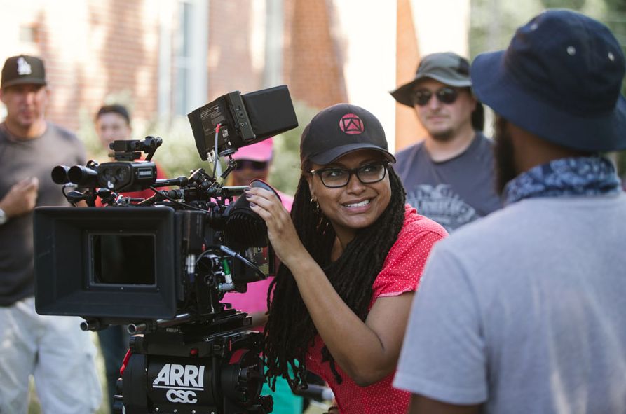 Ava DuVernay on set of Selma