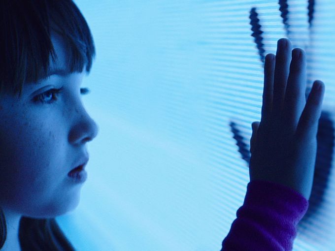Hand on TV